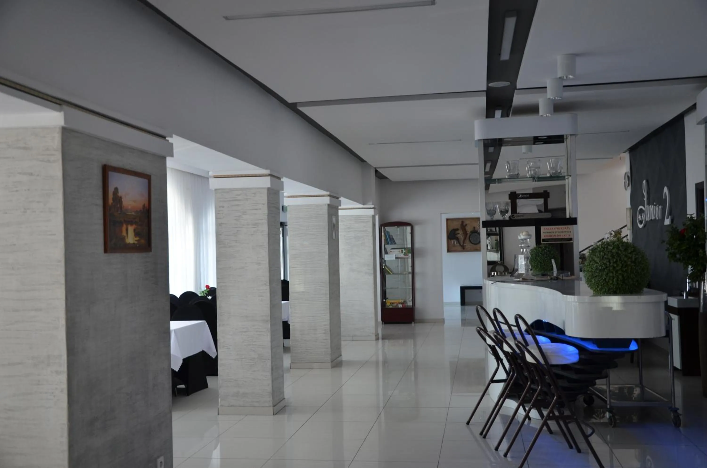 Lobby or reception in Hotel Junior 2