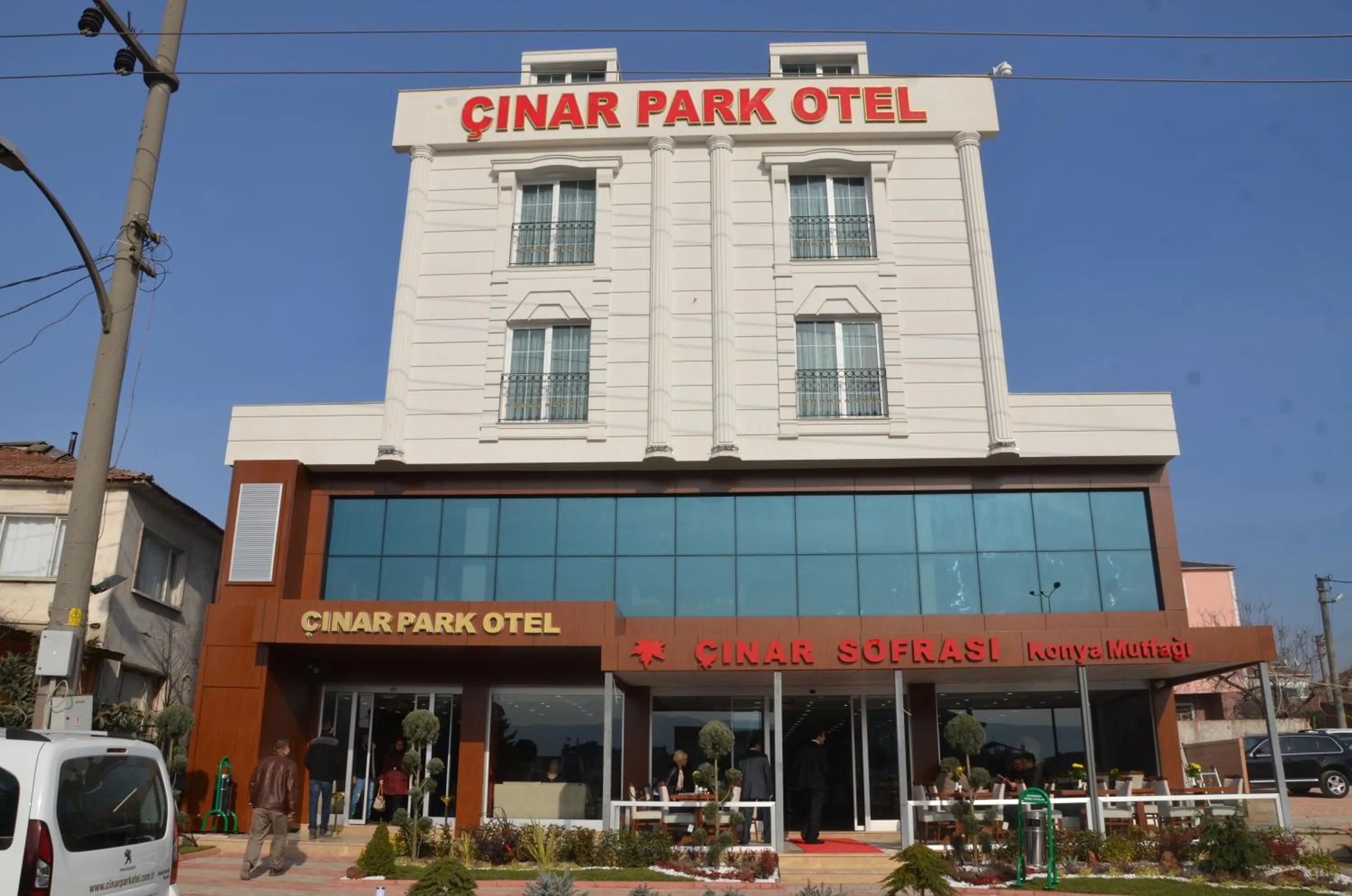 Facade/entrance in Çınarpark Hotel