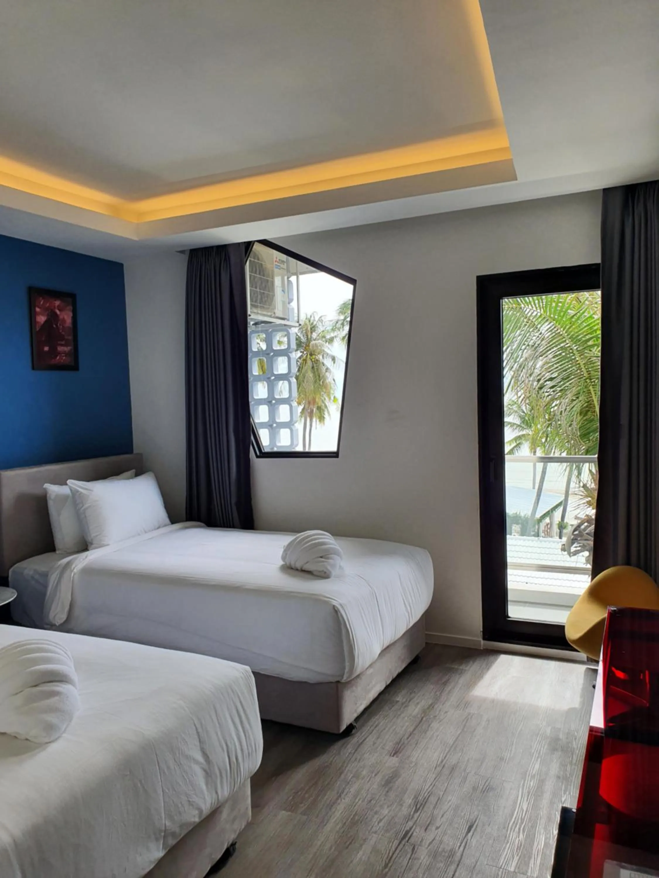 Bed in Stardust Boutique Hotel