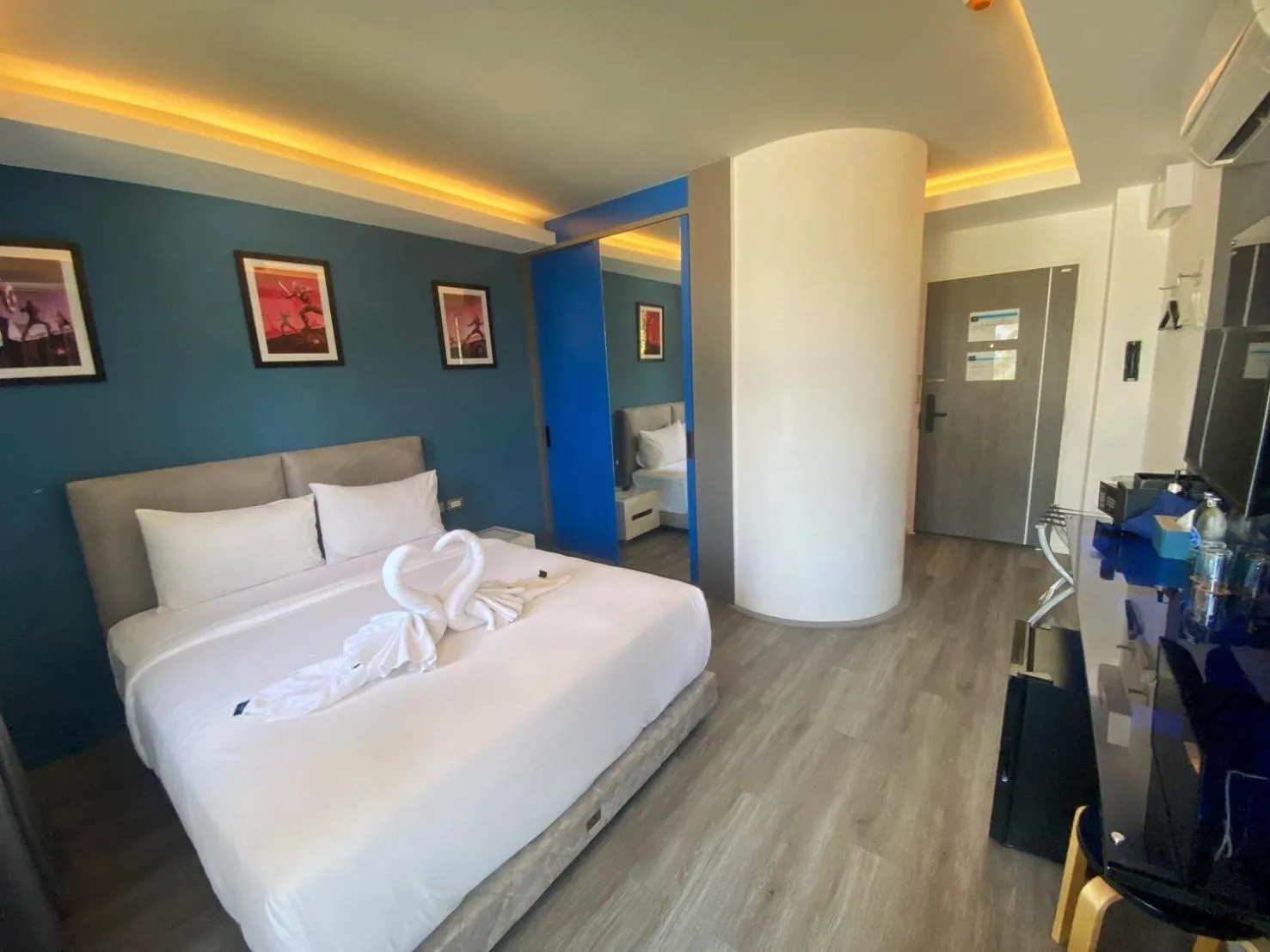 Bed in Stardust Boutique Hotel