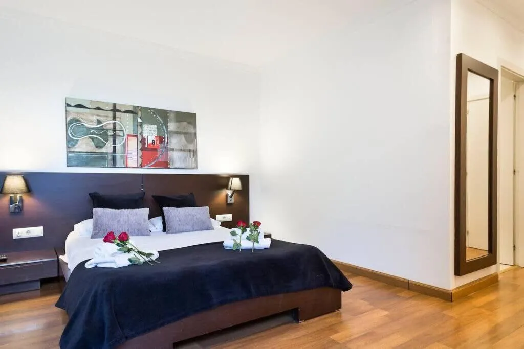 Bed in The Collection Barcelona - Central and Elegant 4 Bedroom by Placa Catalunya