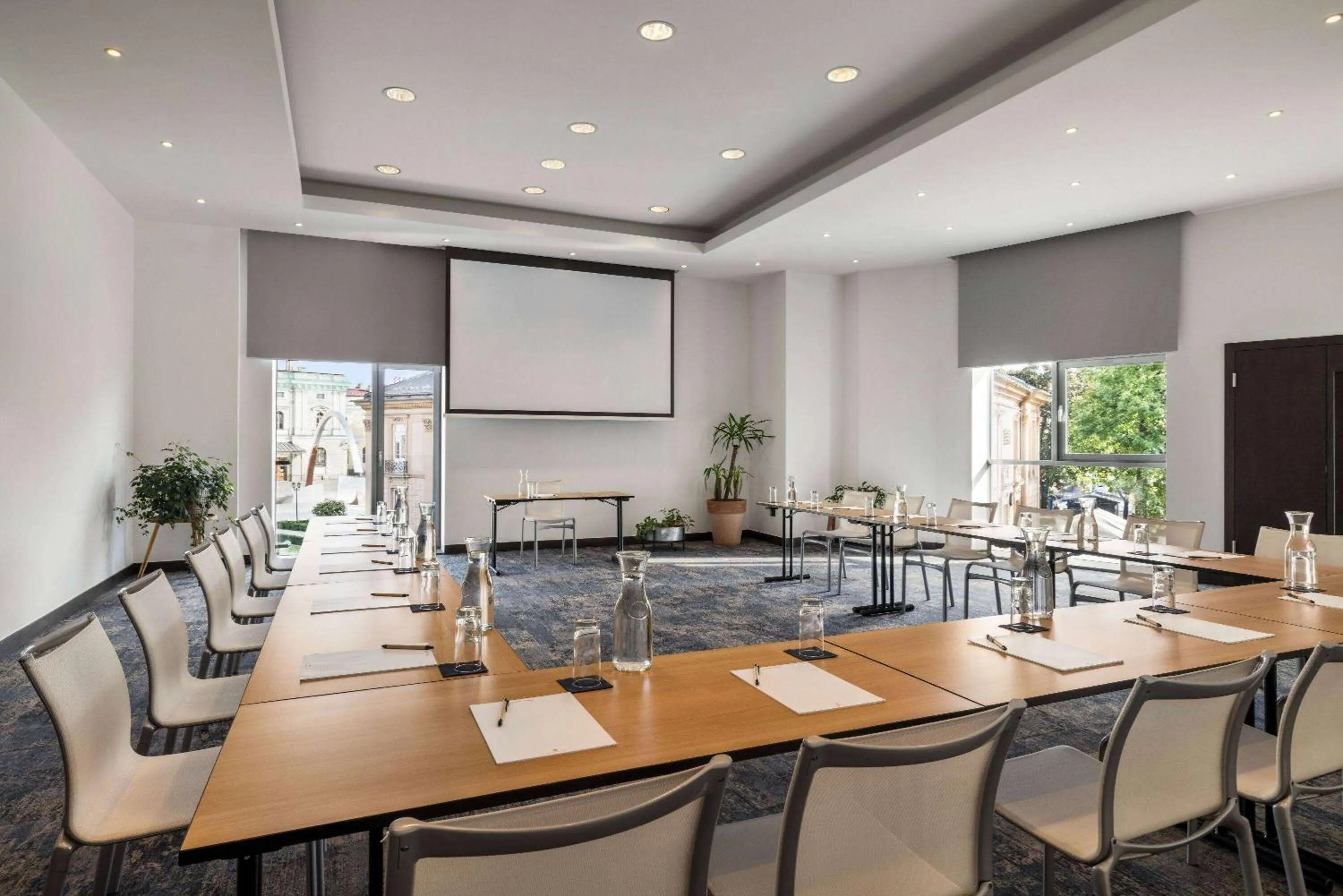 Meeting/conference room in Vienna House by Wyndham Andel's Cracow