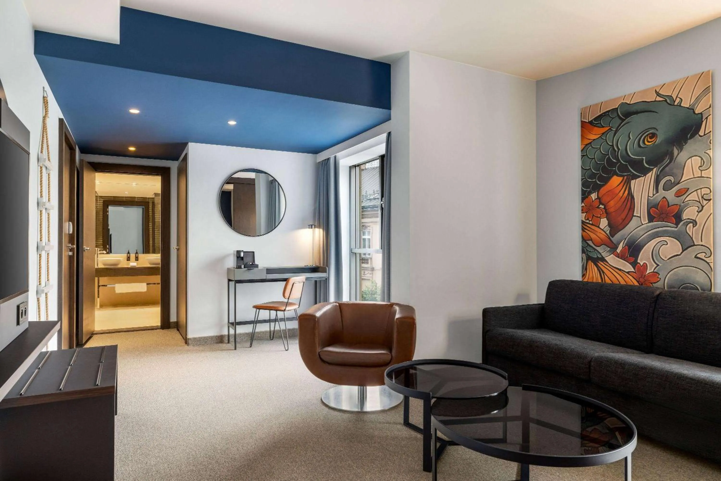 Bed in Vienna House by Wyndham Andel's Cracow