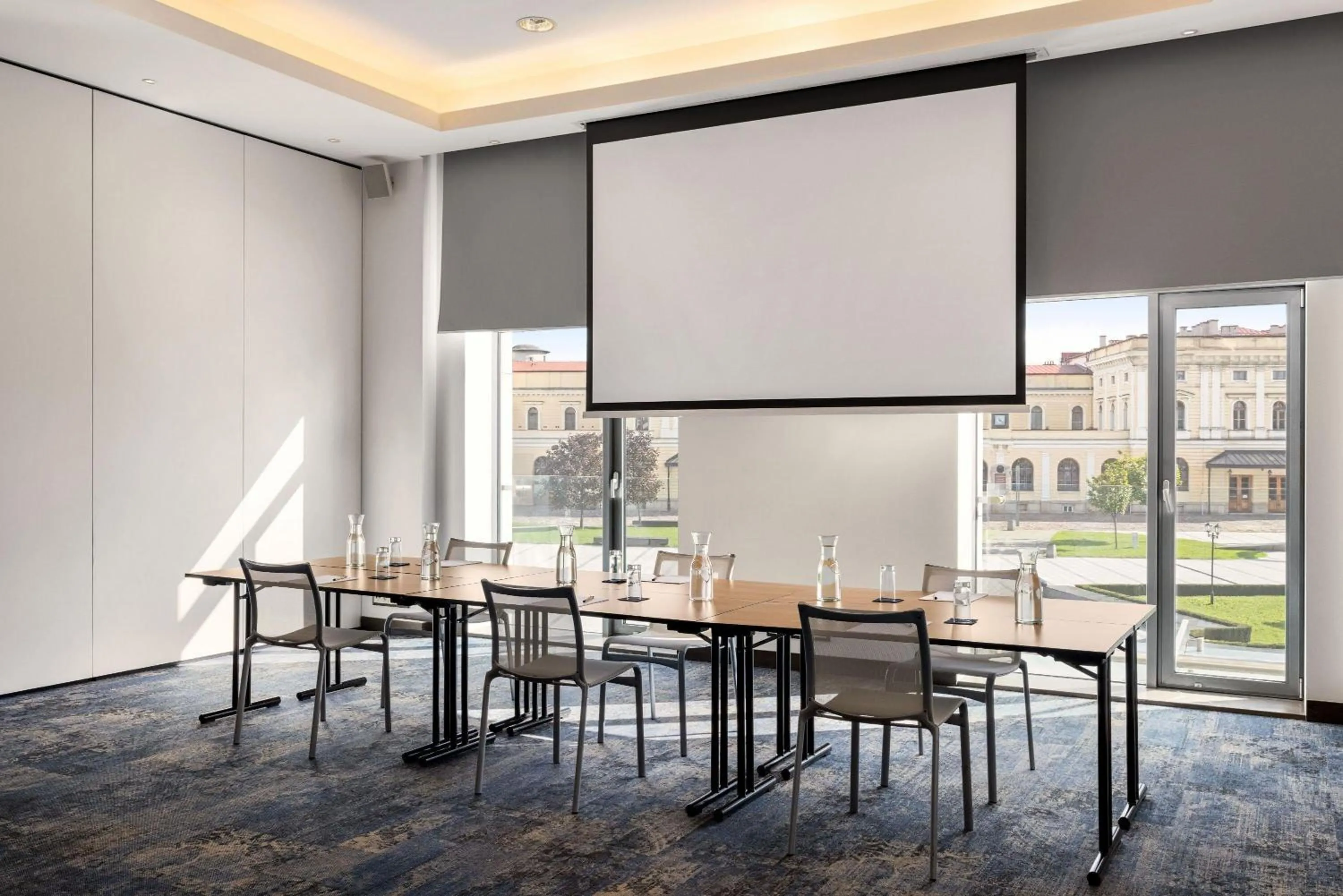 Meeting/conference room in Vienna House by Wyndham Andel's Cracow