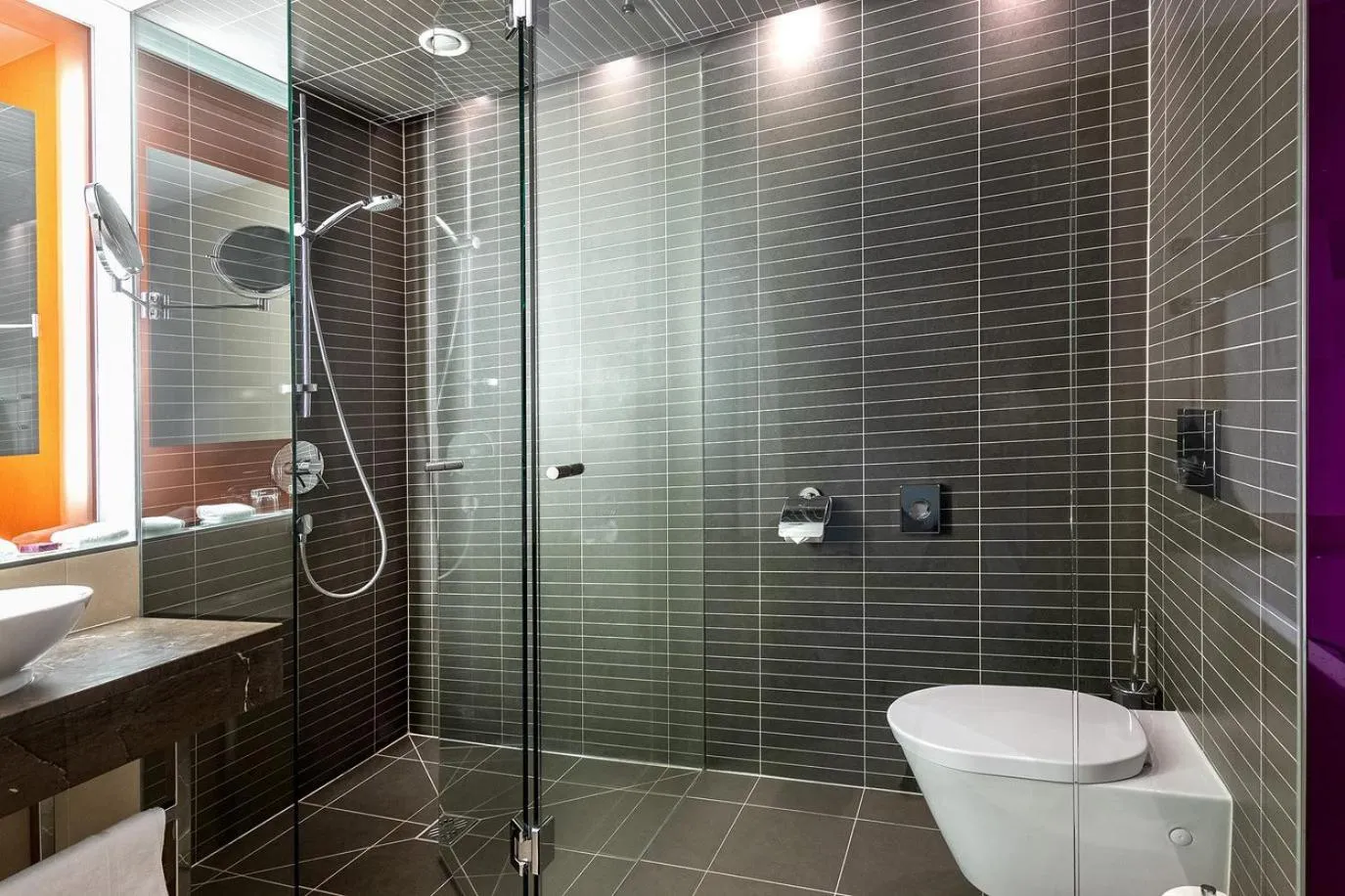 Shower in Vienna House by Wyndham Andel's Cracow