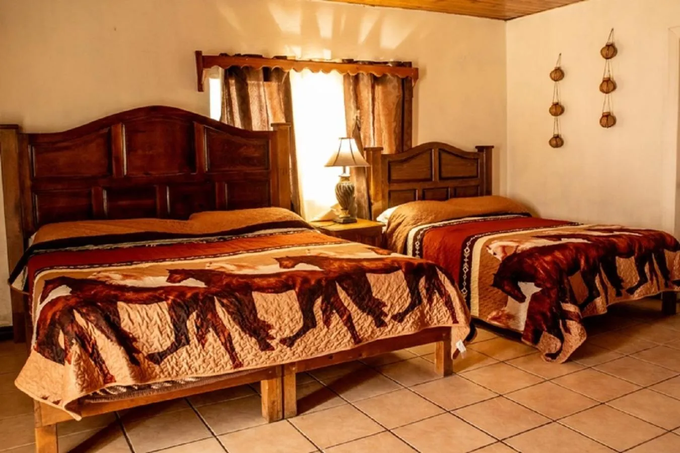 Bed in Hotel Doña Crucita