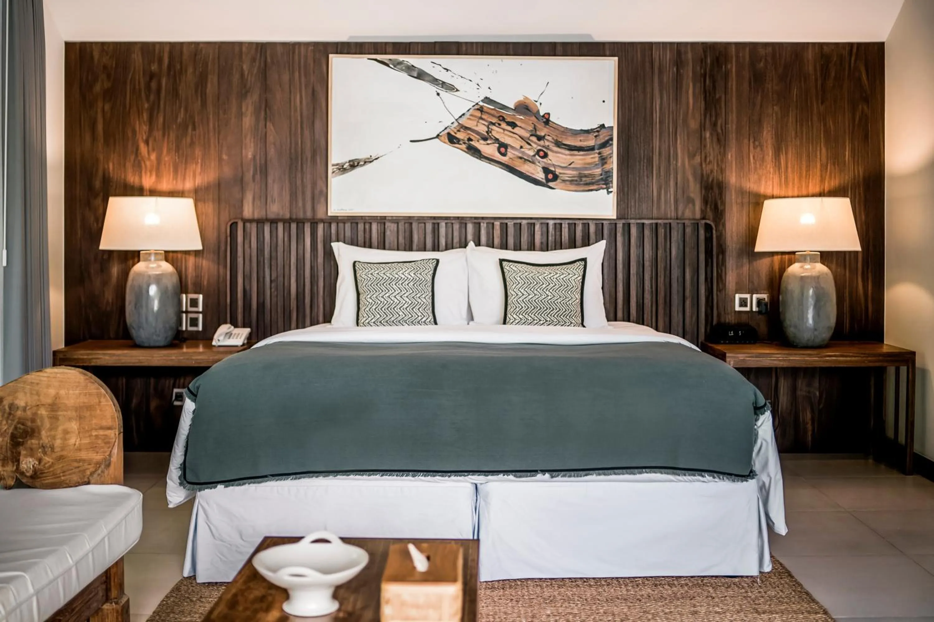 Bed in The Retreat at Kharista by Ekosistem