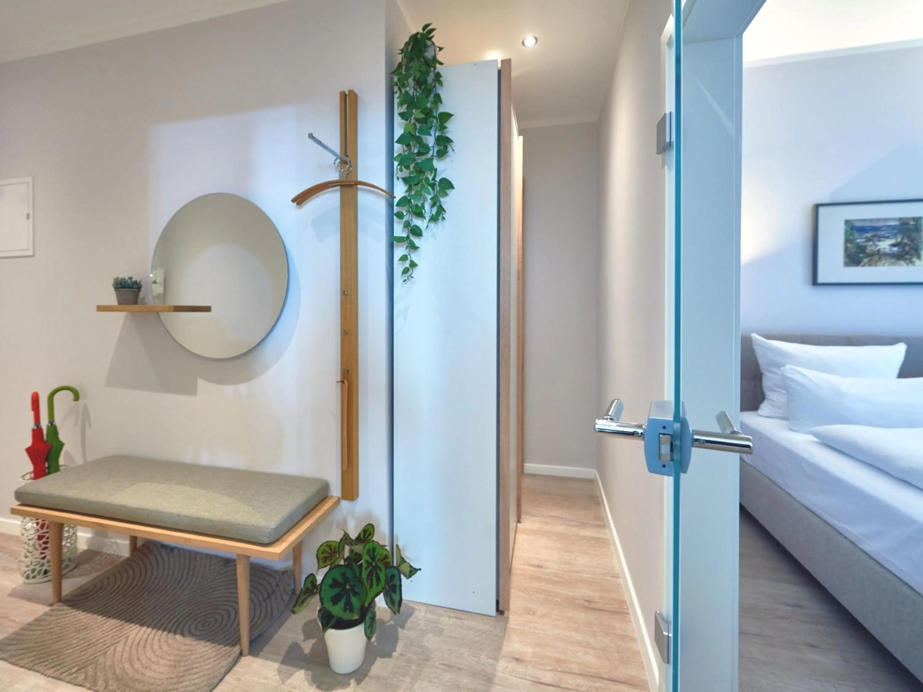 Bed in Ferienwohnung AMAPOLA - Villa Odin