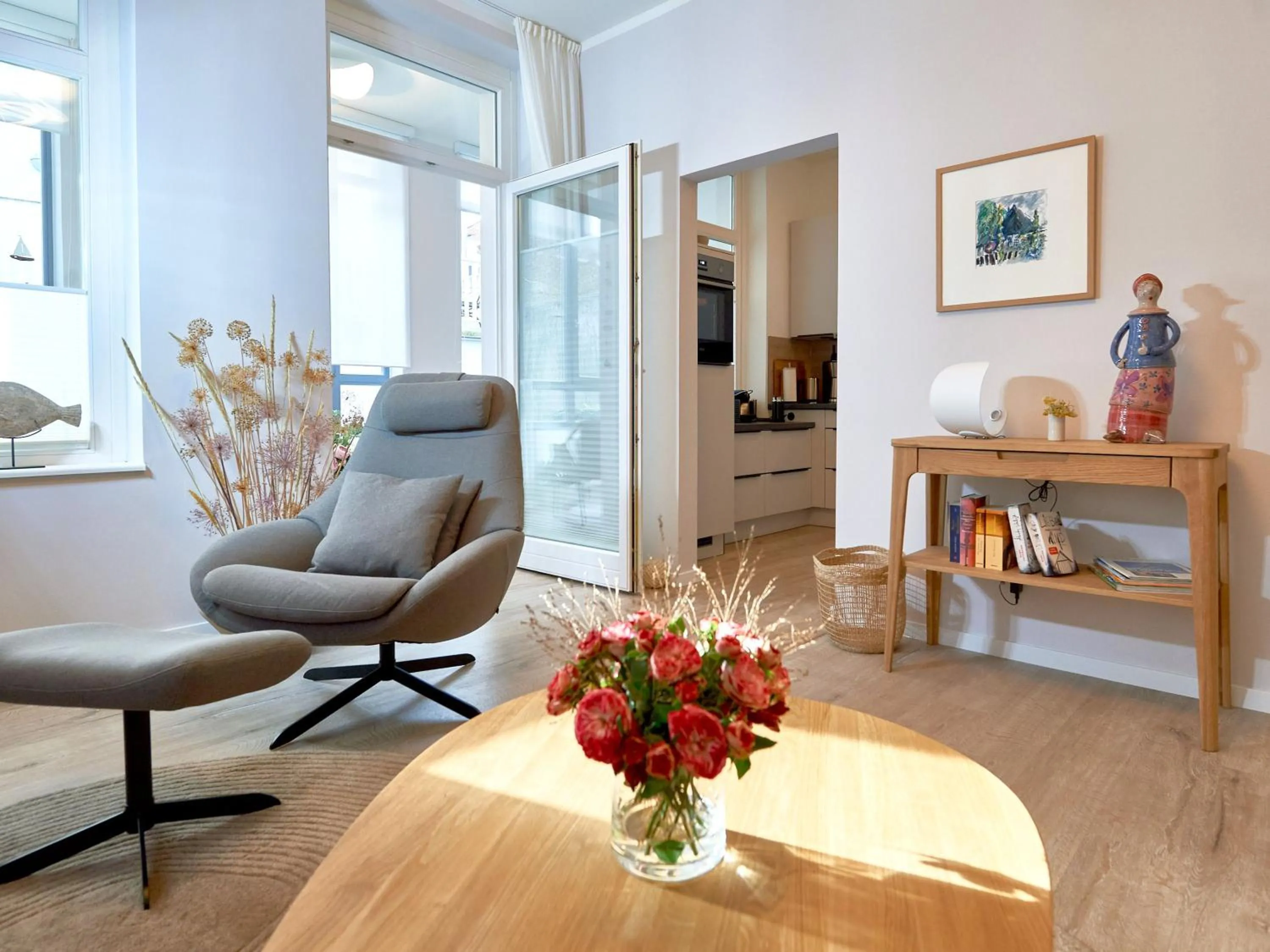 Living room in Ferienwohnung AMAPOLA - Villa Odin