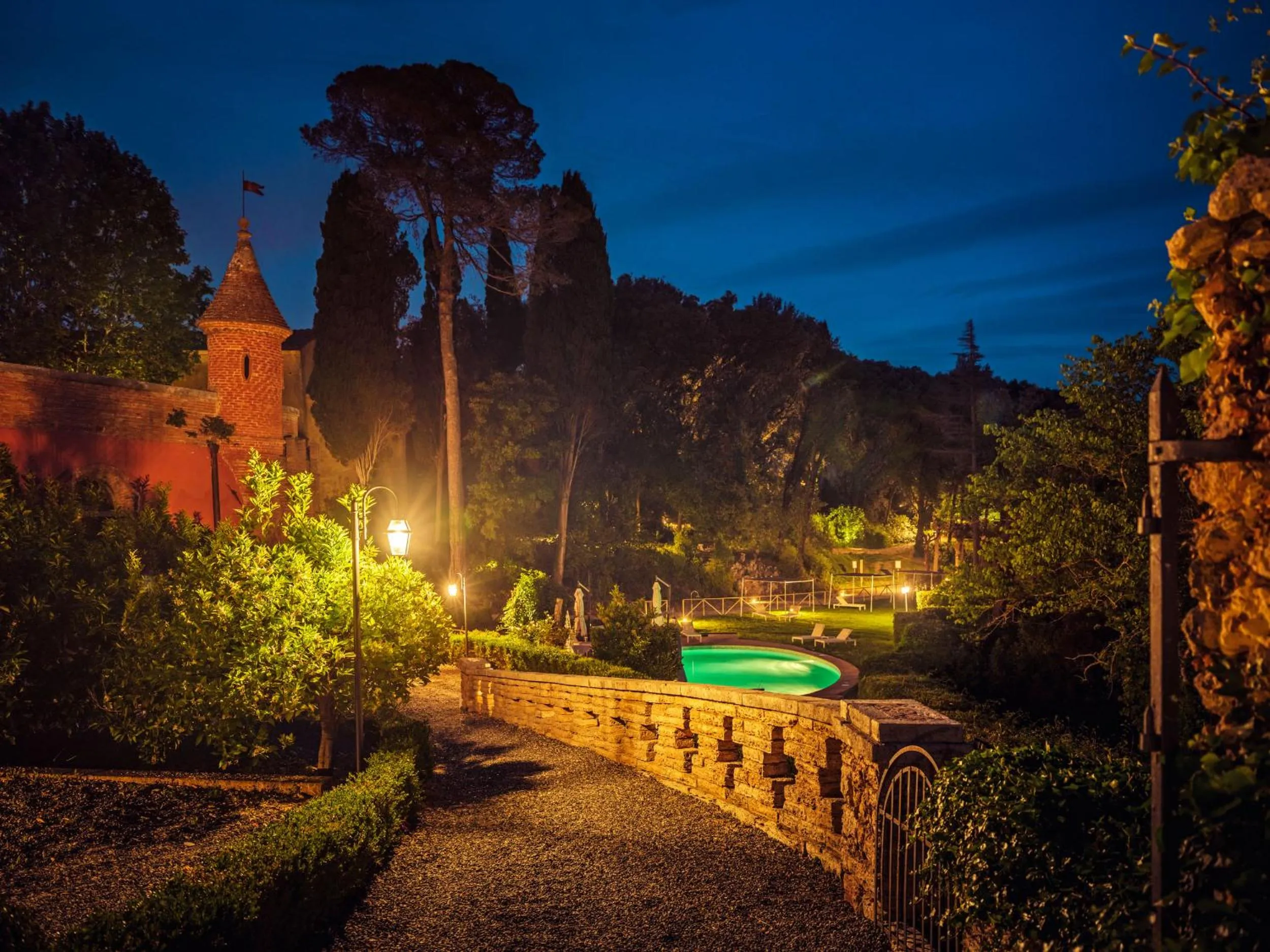 Garden in Il Castello di San Ruffino