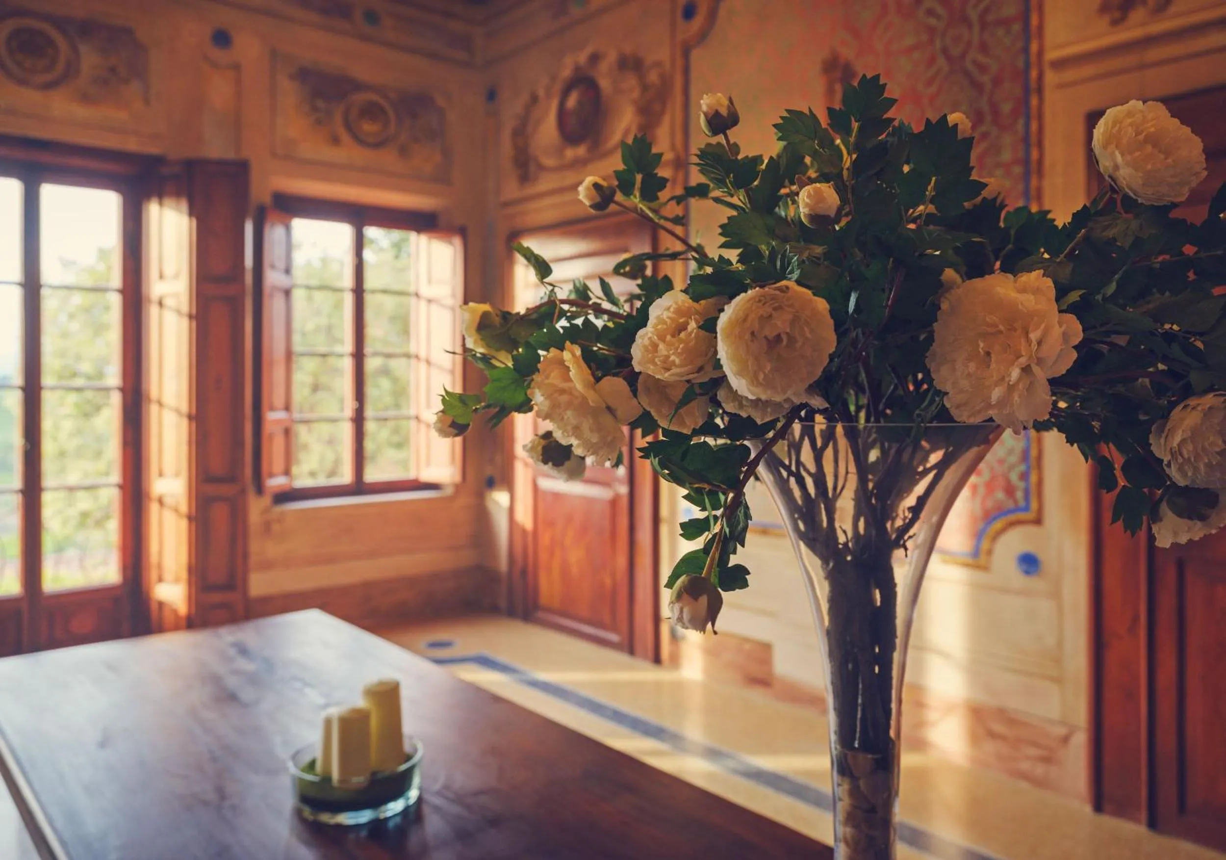 Decorative detail in Il Castello di San Ruffino