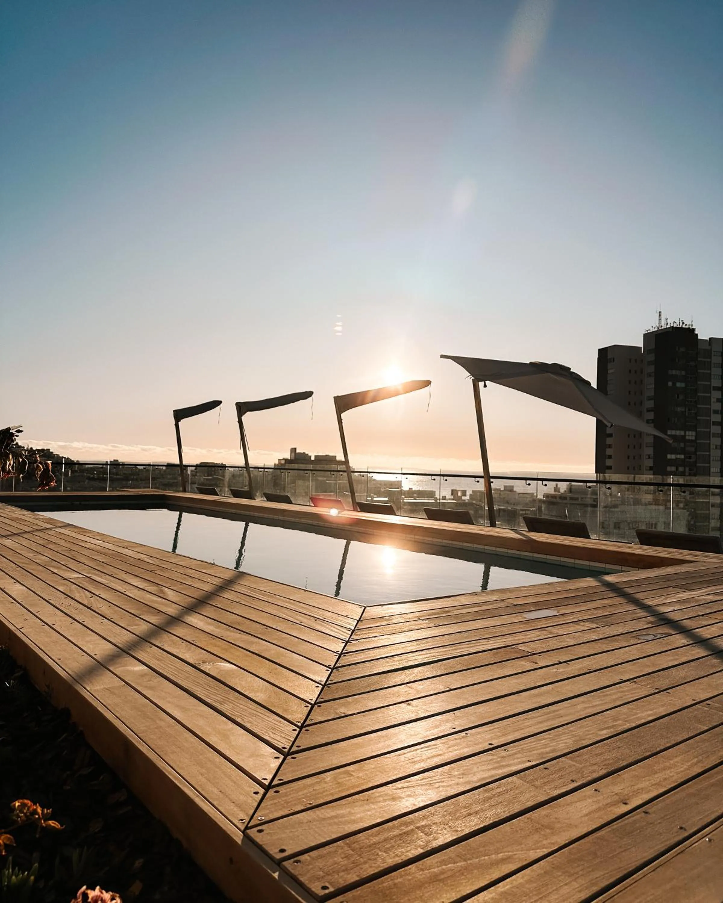 Swimming pool in Home Suite Hotels Station House