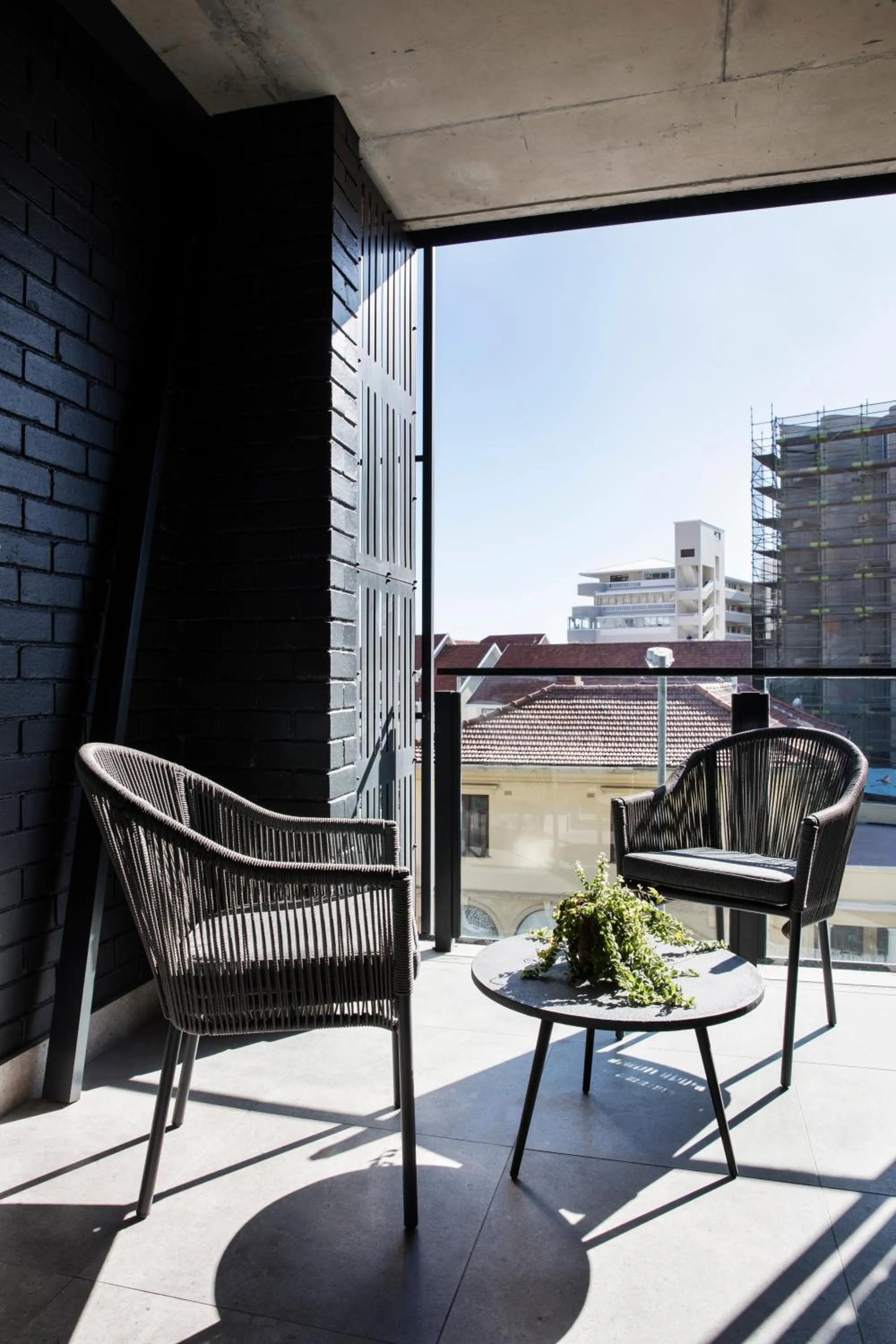 Patio in Home Suite Hotels Station House