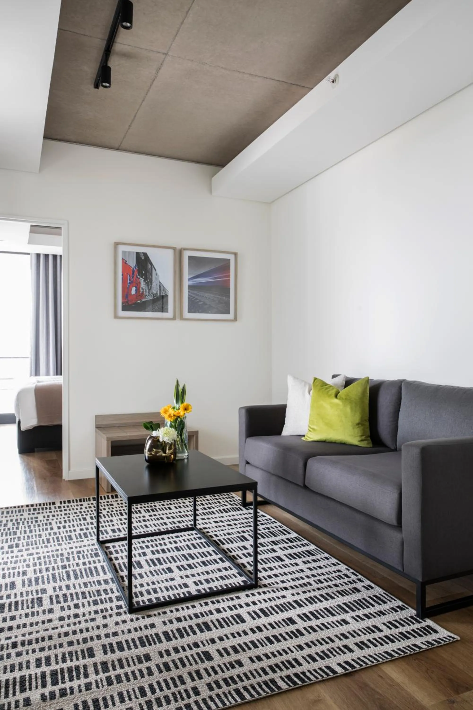 Living room in Home Suite Hotels Station House