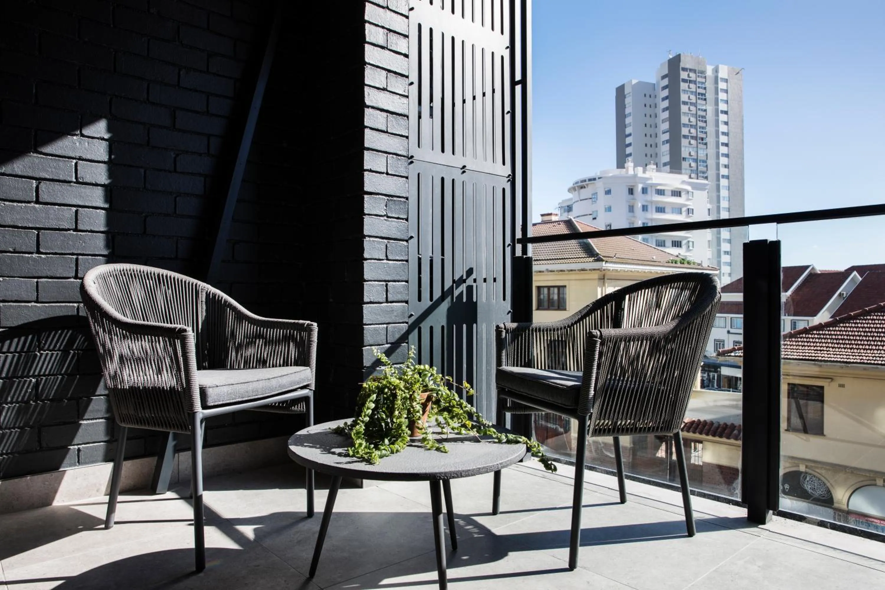 Patio in Home Suite Hotels Station House