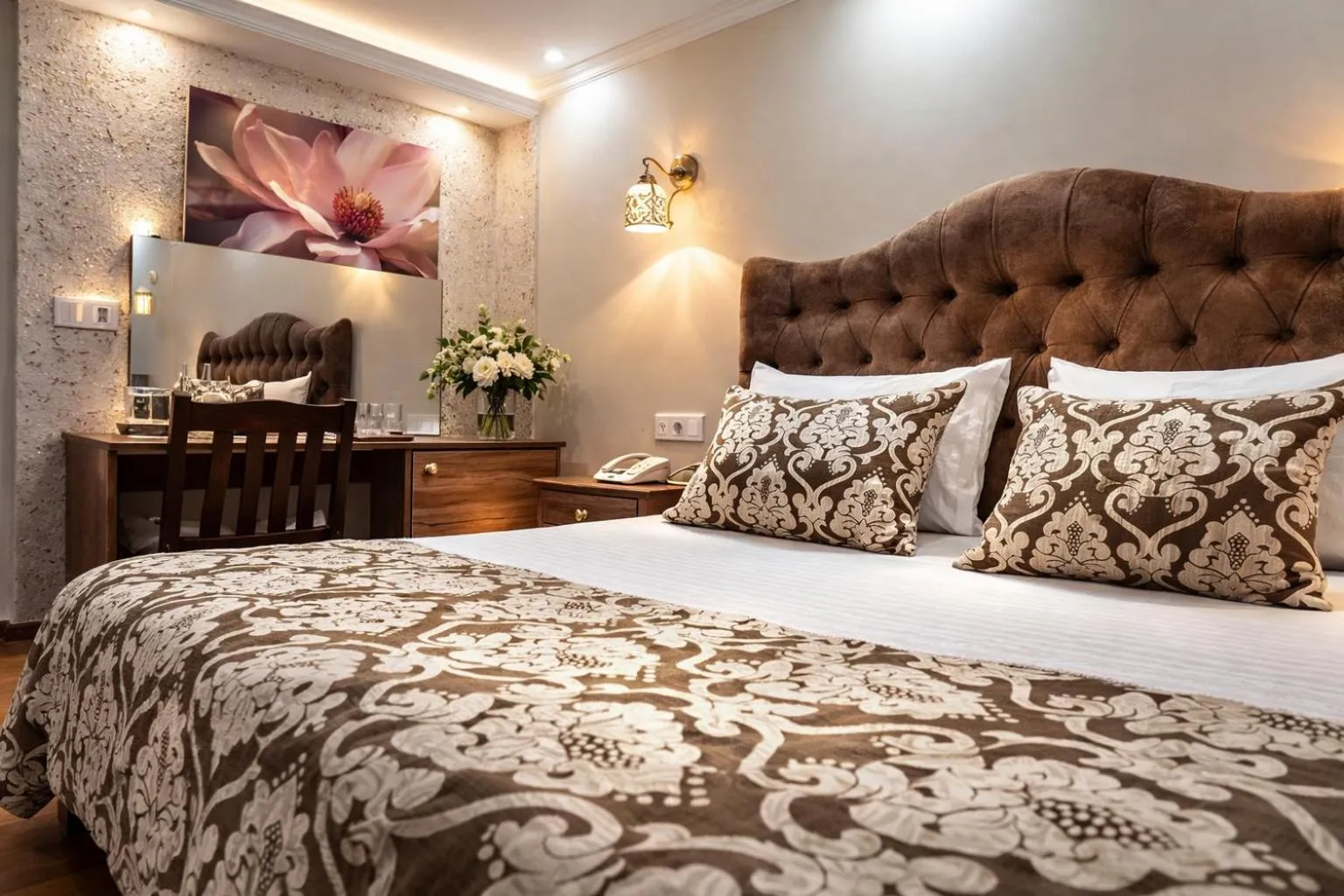 Bed in Osmanli Marco Pasha Hotel