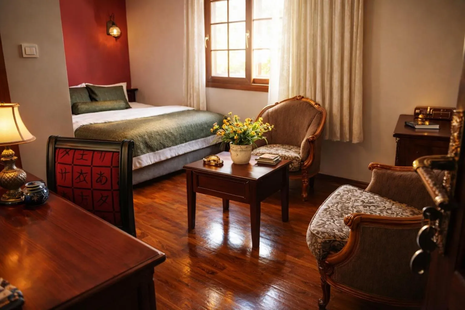 Bed in Osmanli Marco Pasha Hotel