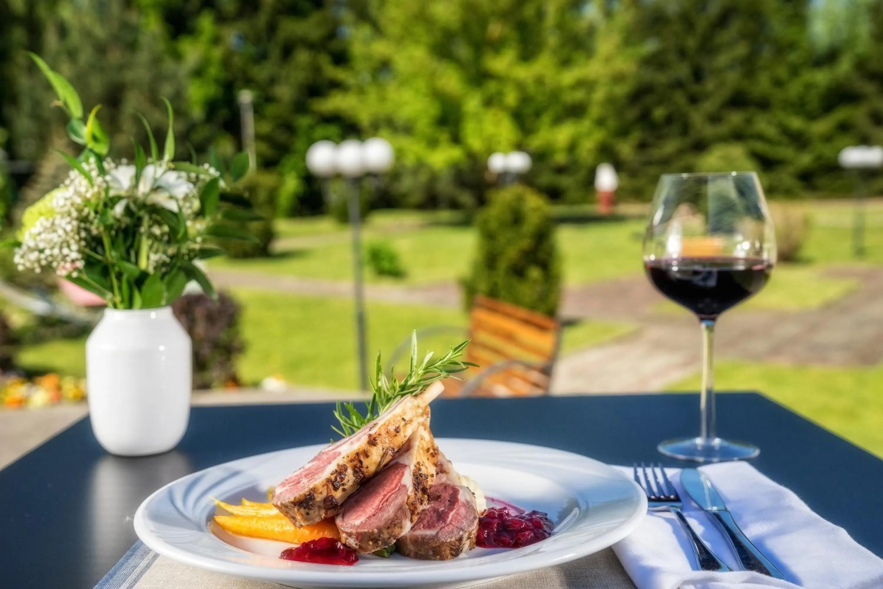 Food close-up in Hotel HP Park