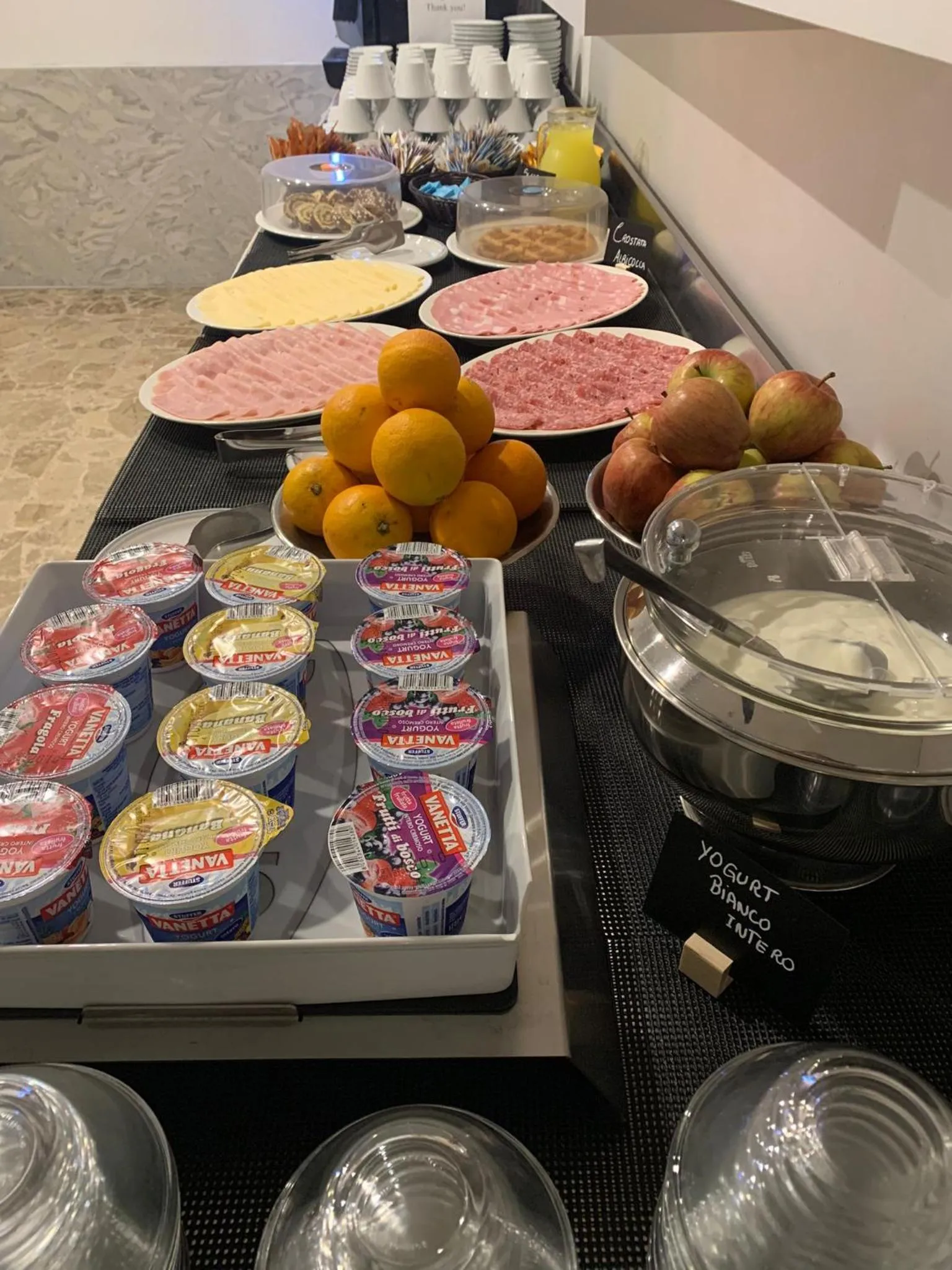 Buffet breakfast in Hotel AnnaMare