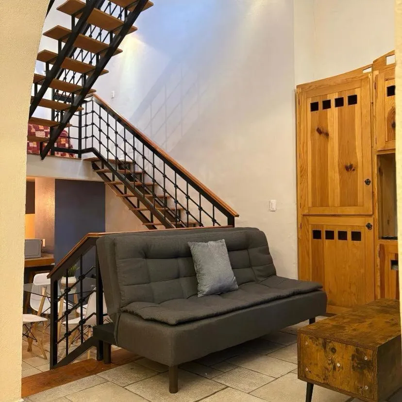 Living room in Hotel Meson de Carolina