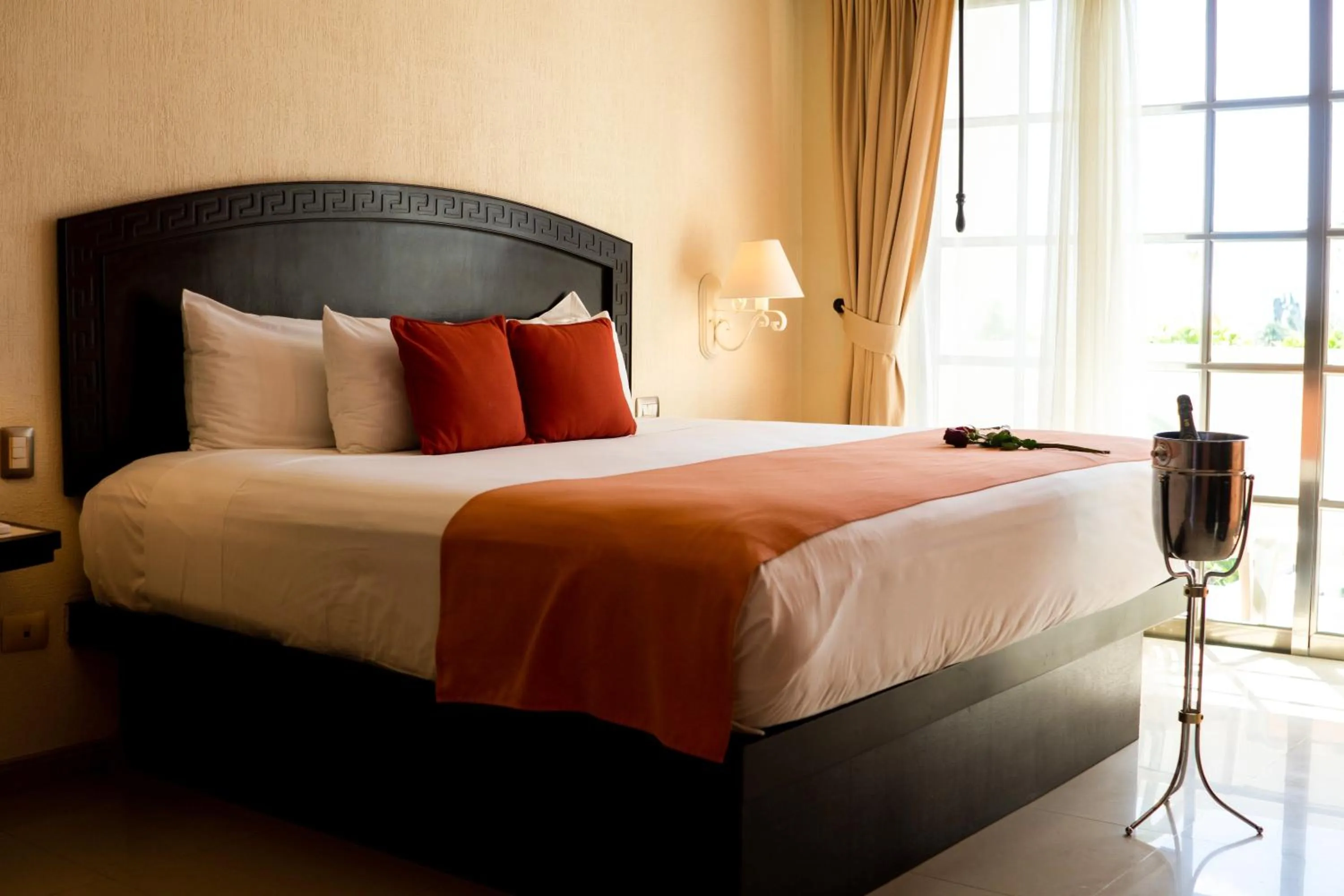 Photo of the whole room, Bed in Posada Sian Kaan Playa del Carmen - Wellness Oriented Hotel