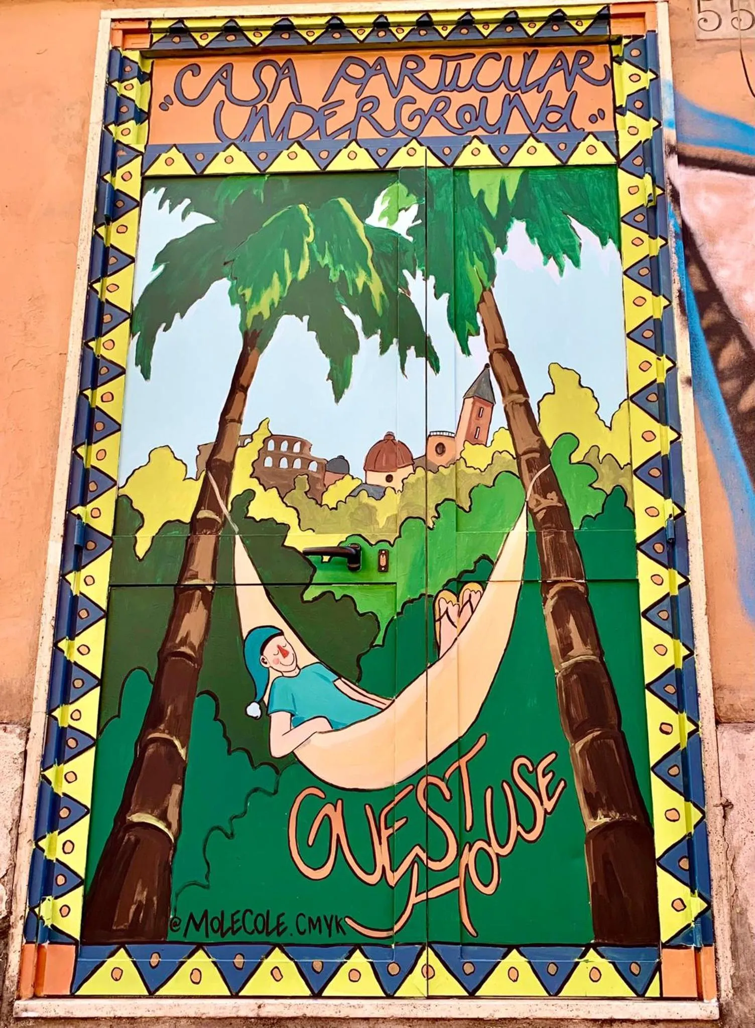 Property building in Casa particular underground