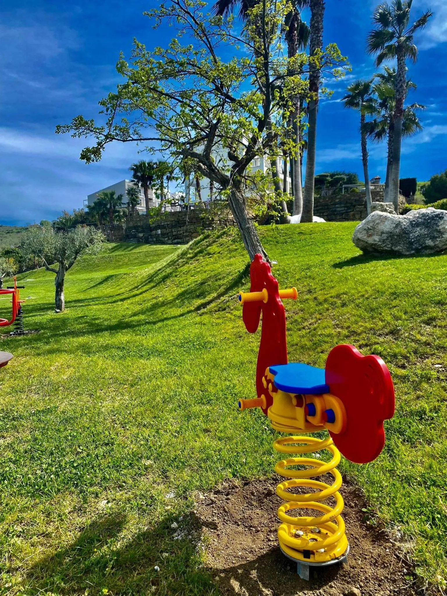 Children play ground in Torre Difyos