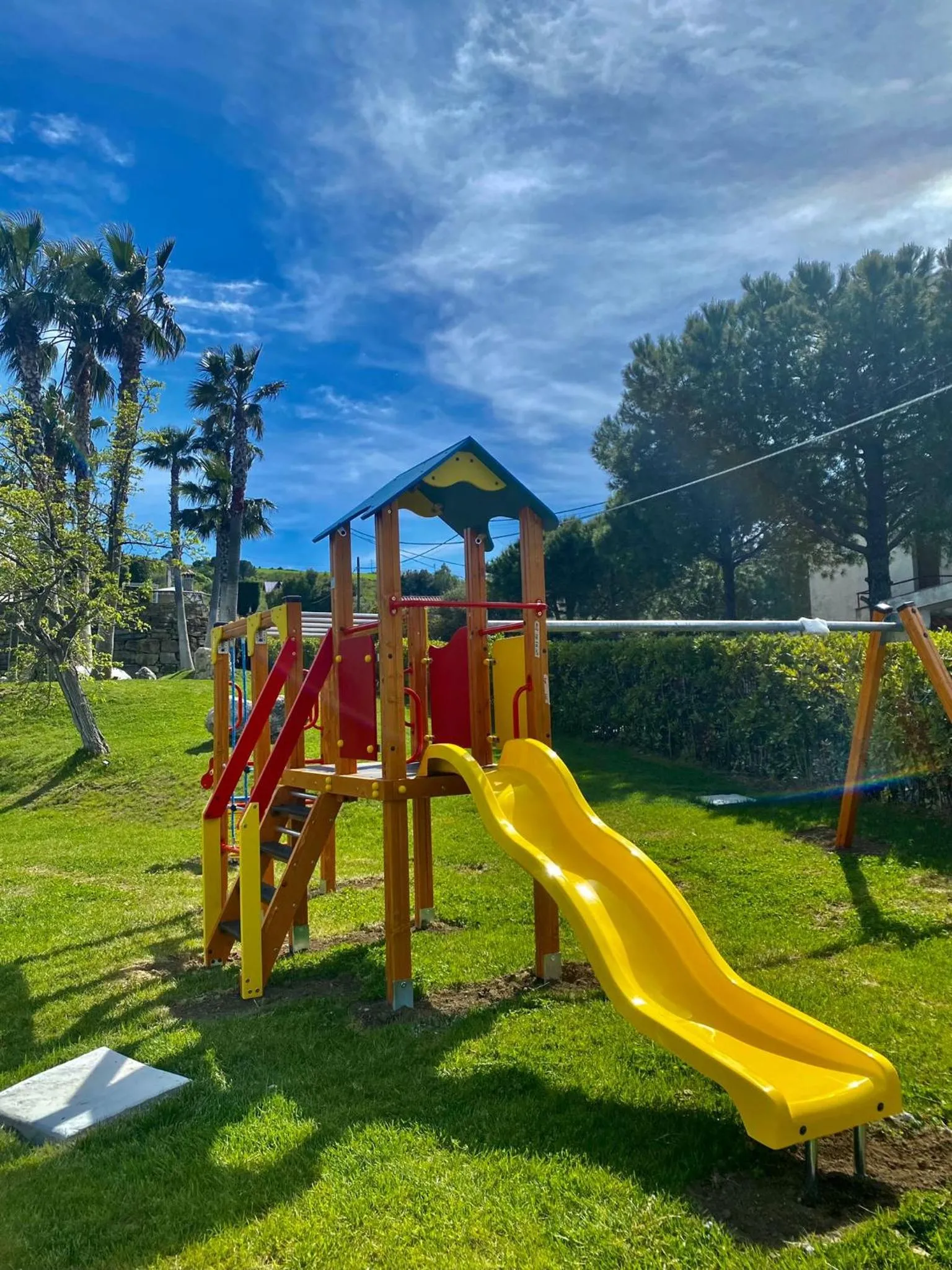 Children play ground in Torre Difyos