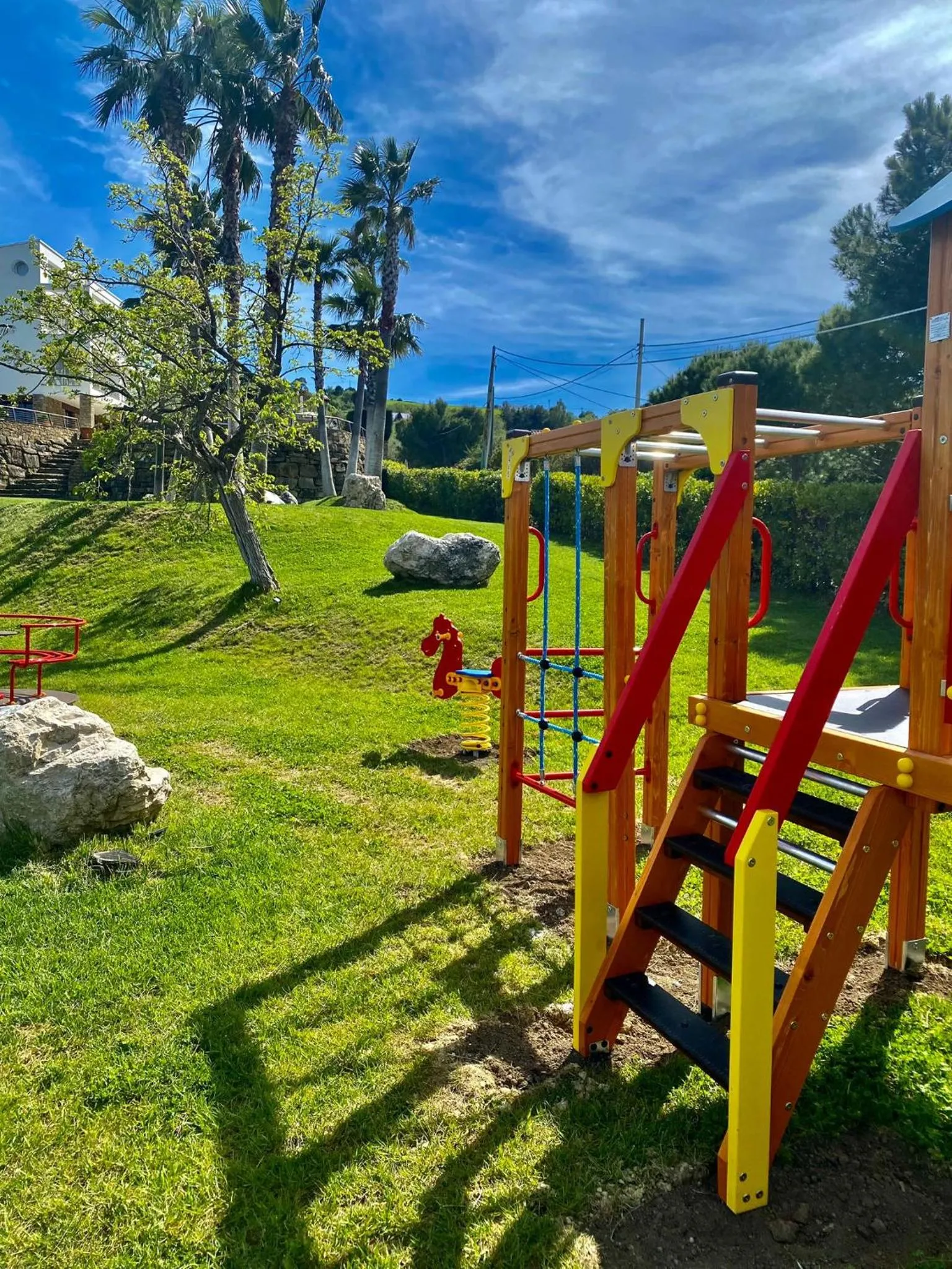Children play ground in Torre Difyos