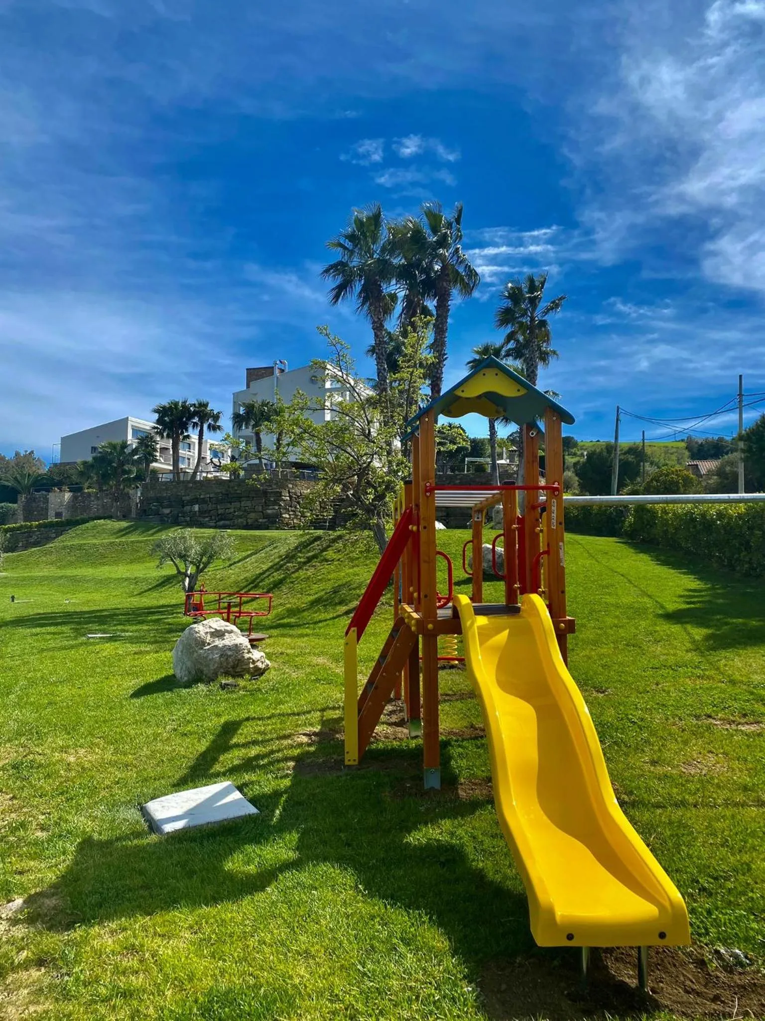 Children play ground in Torre Difyos