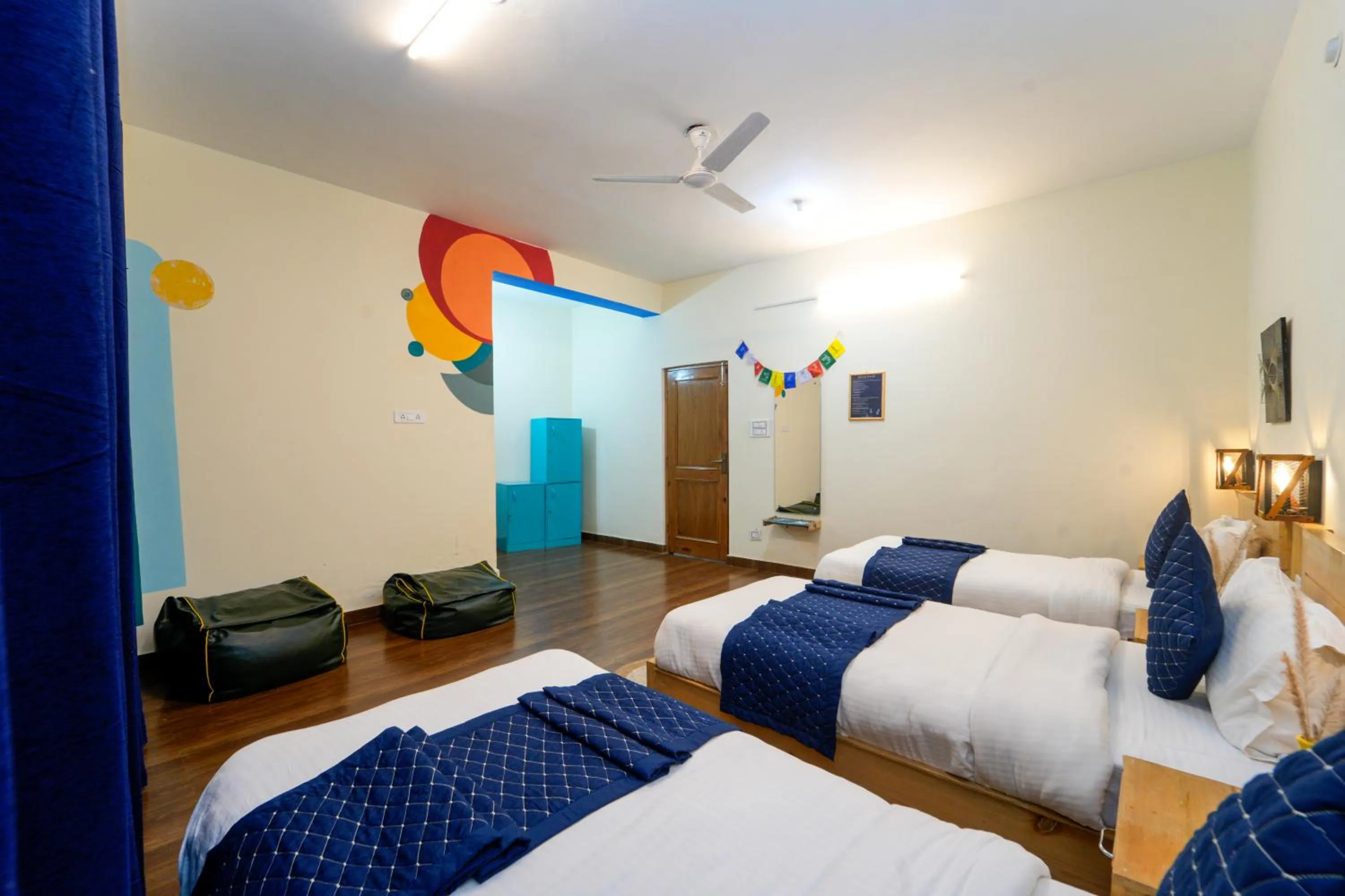 Bed in Chokling ArtHouse - The Treasure of Himalayas