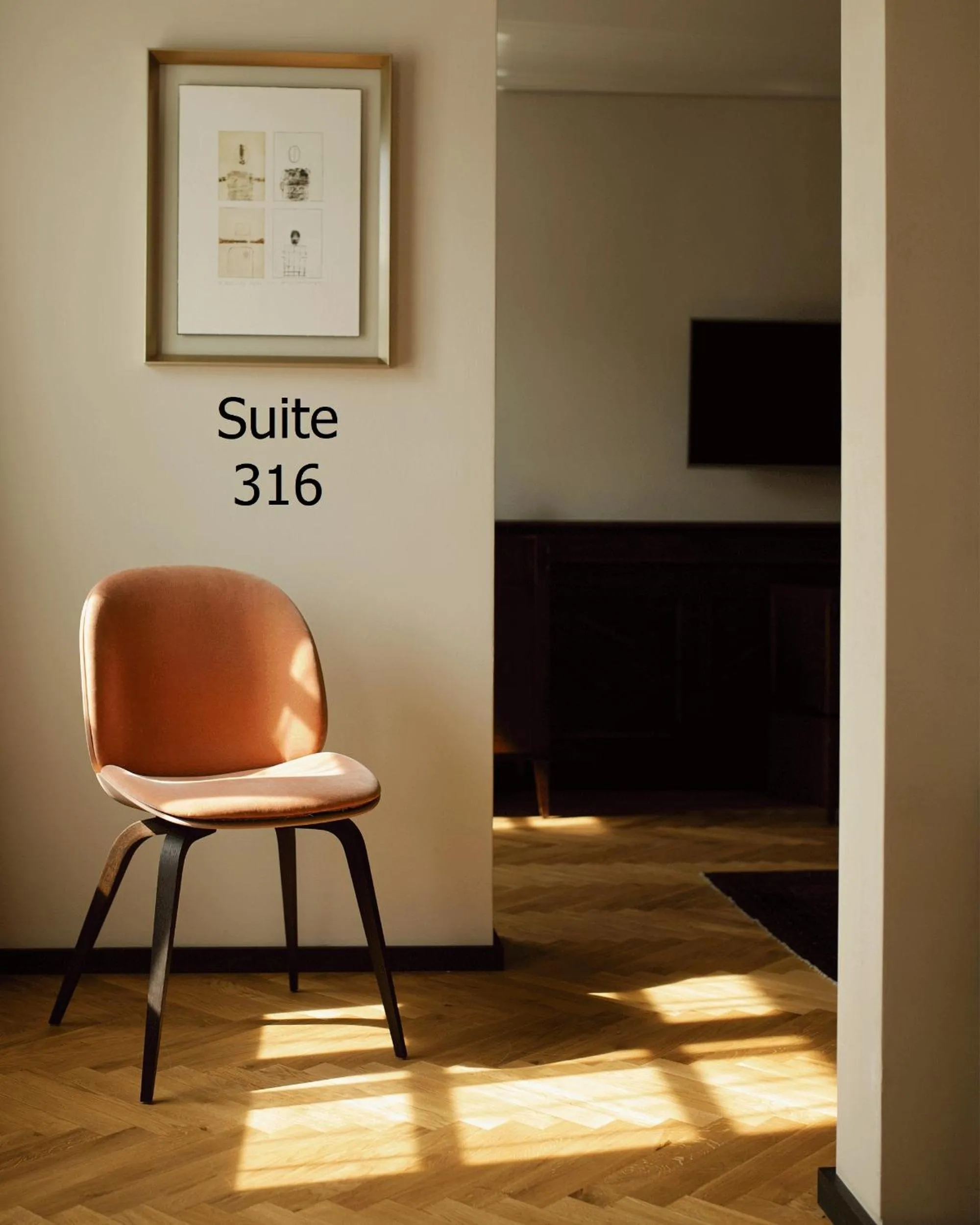 Living room in Hotel Pod Różą