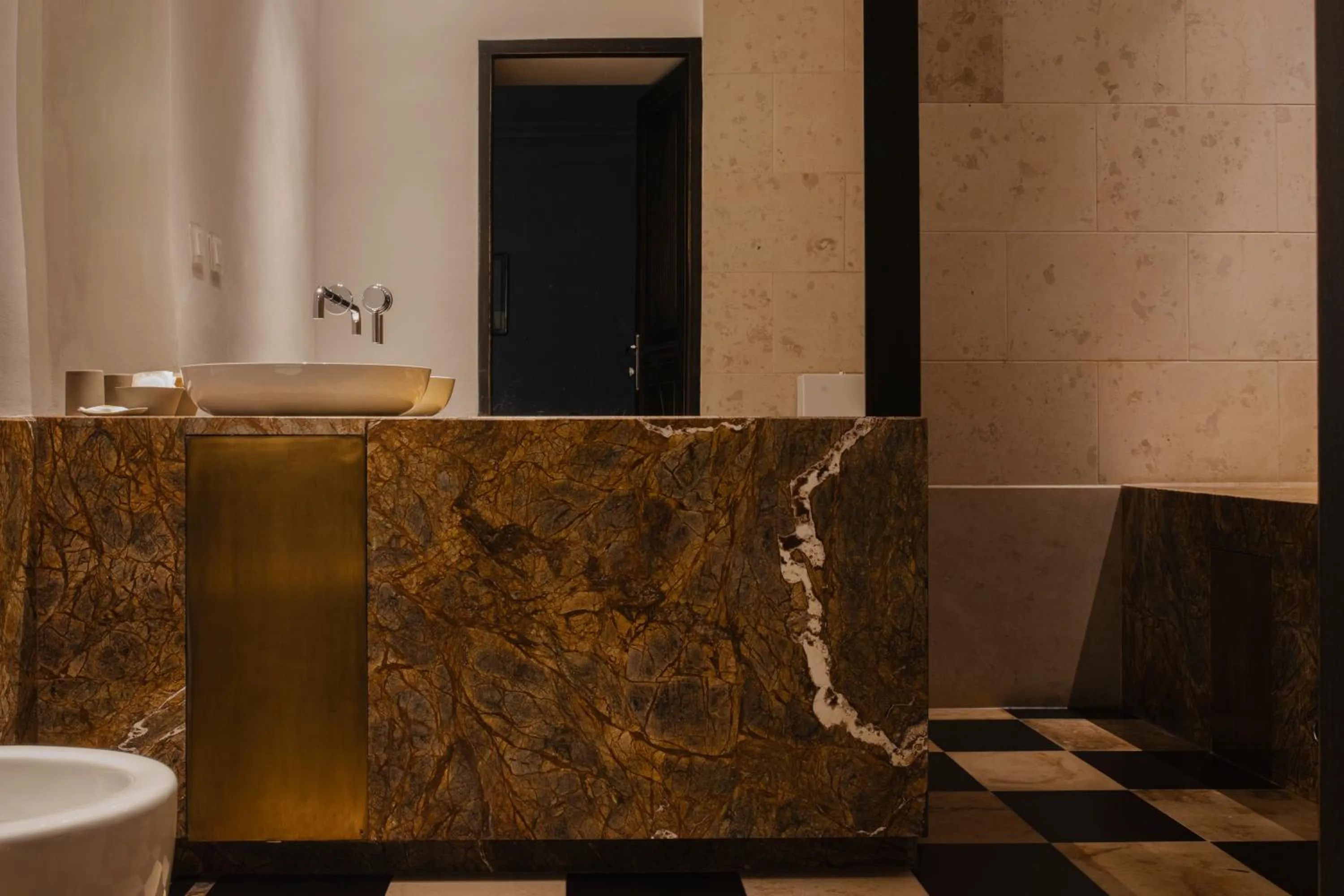 Bathroom in Hotel Pod Różą