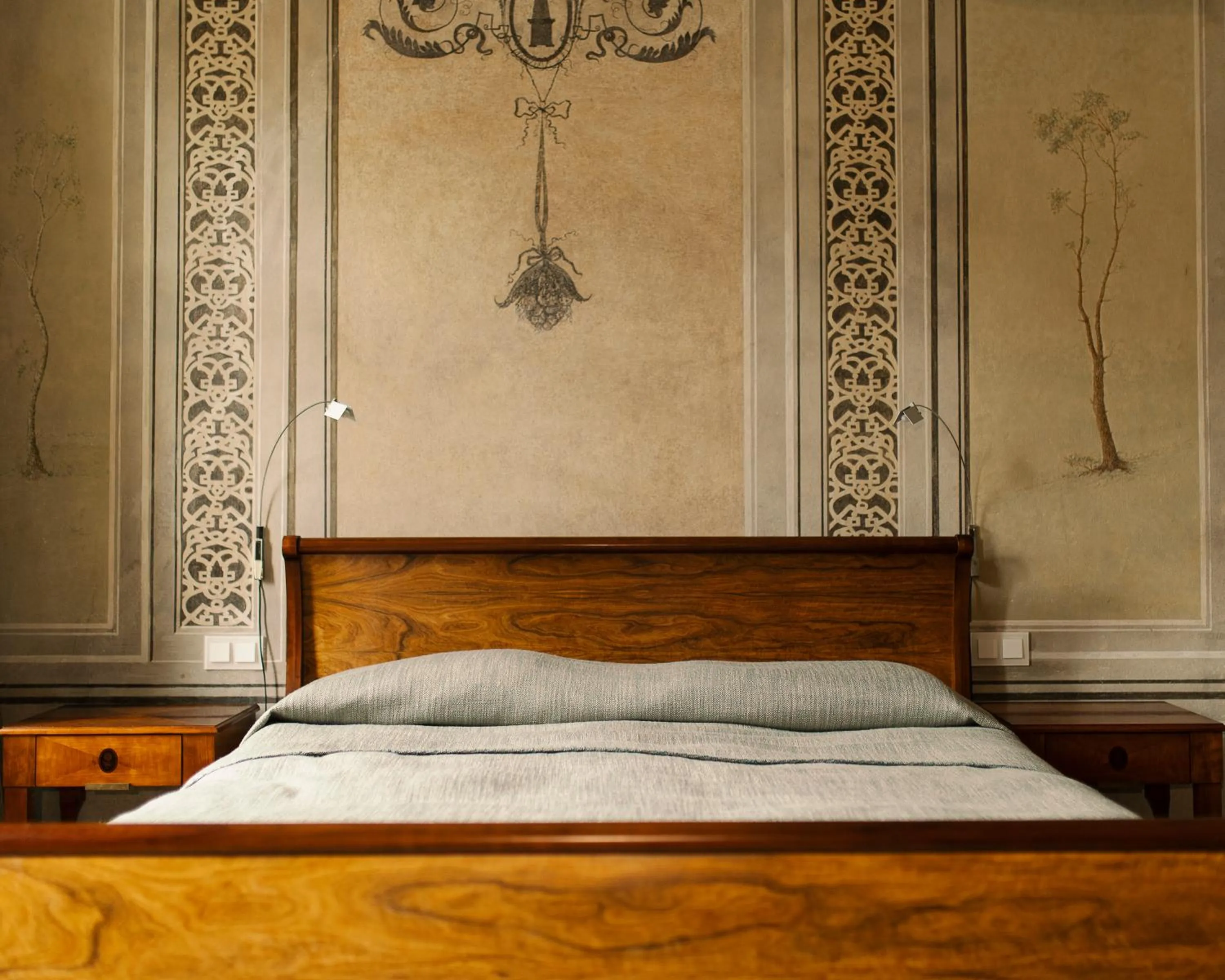 Bed in Hotel Pod Różą