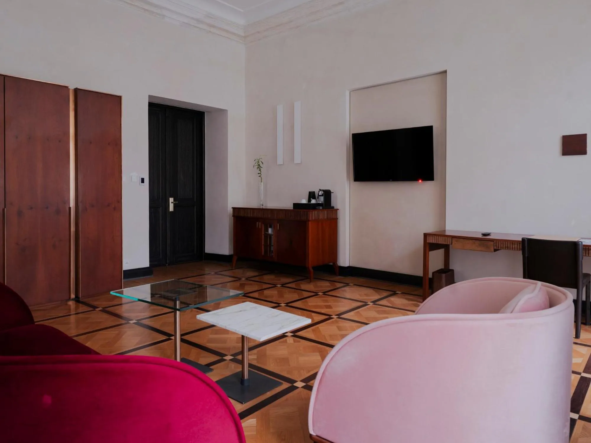 furniture in Hotel Pod Różą