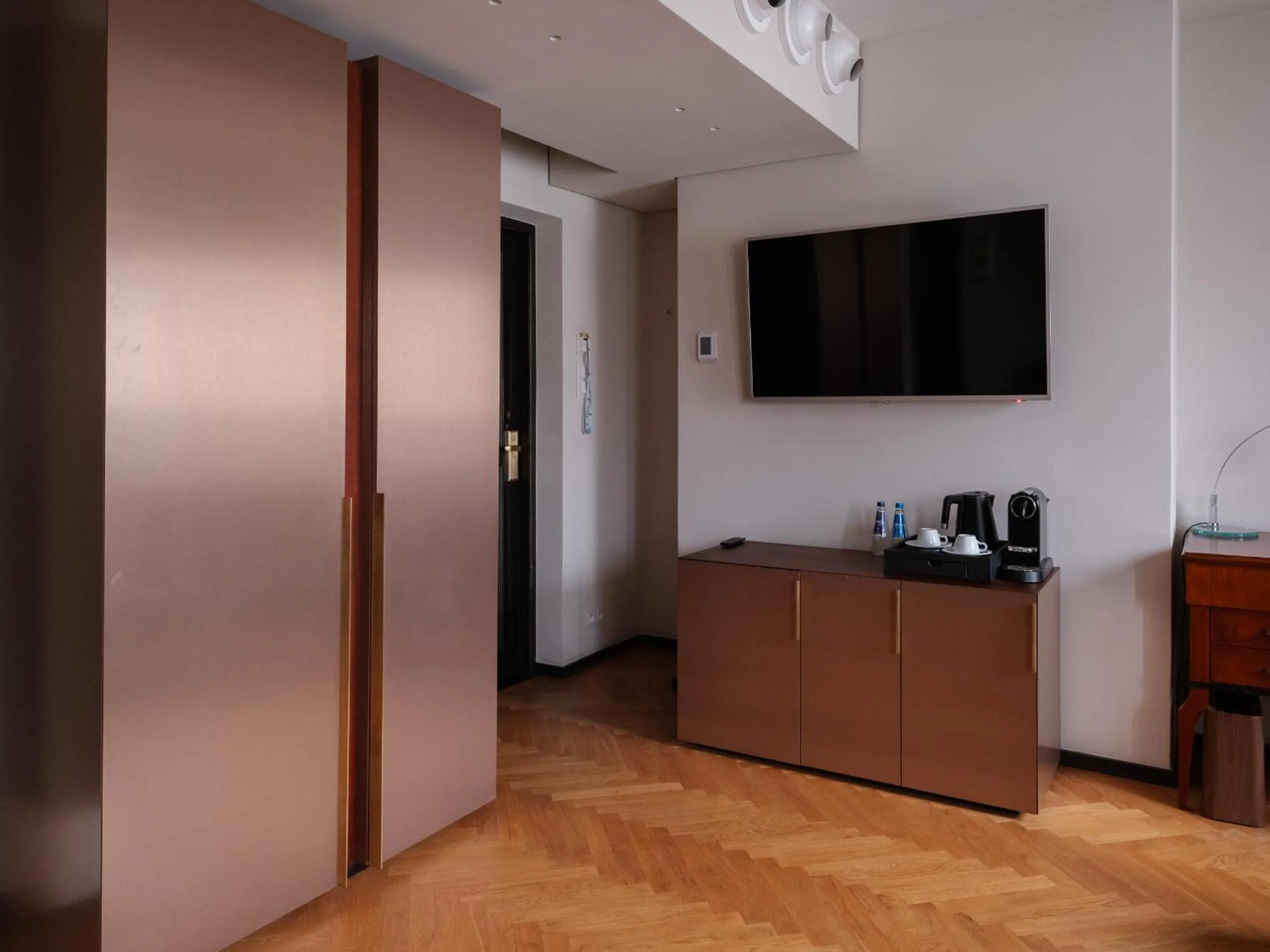 Coffee/tea facilities in Hotel Pod Różą