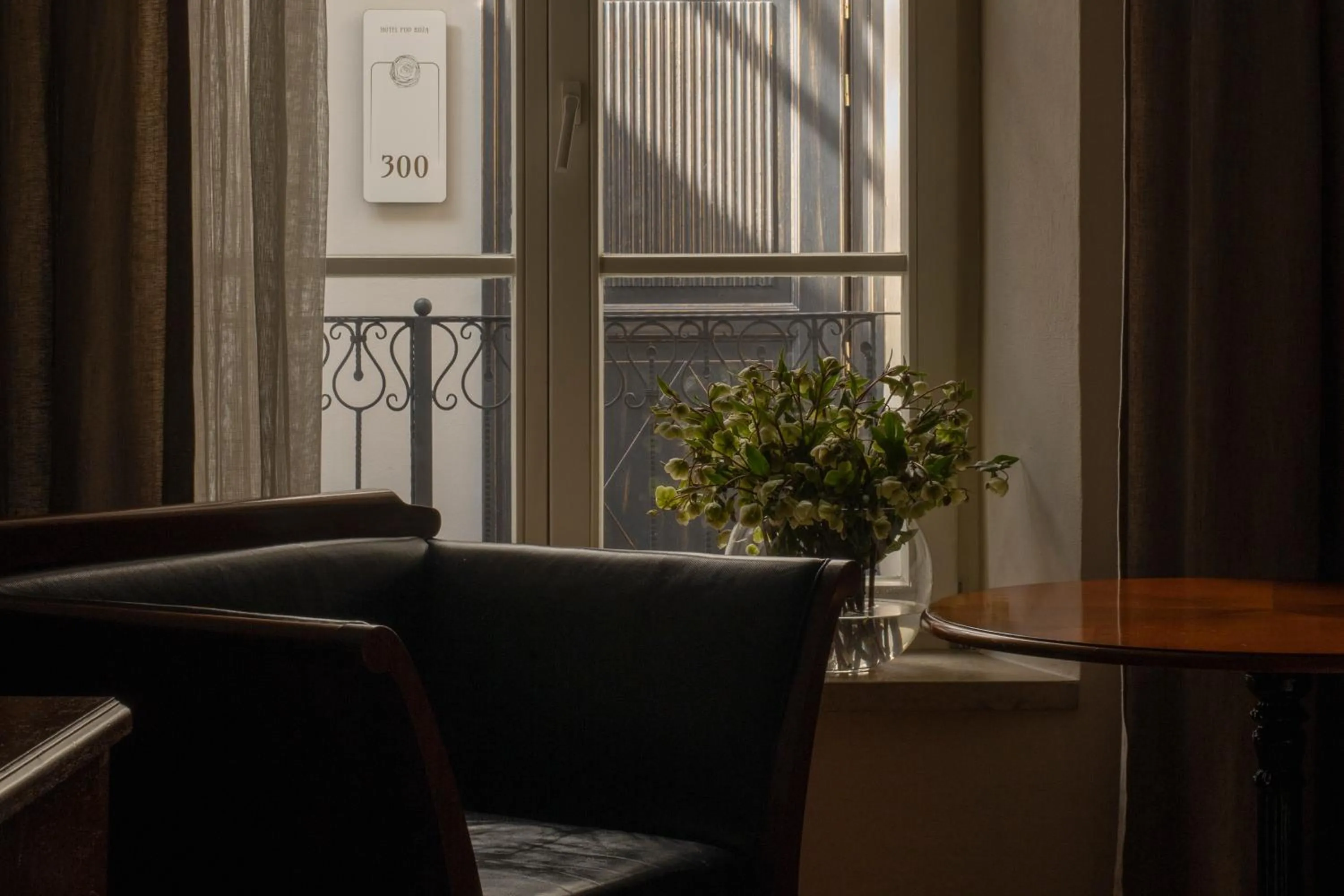 Seating area in Hotel Pod Różą