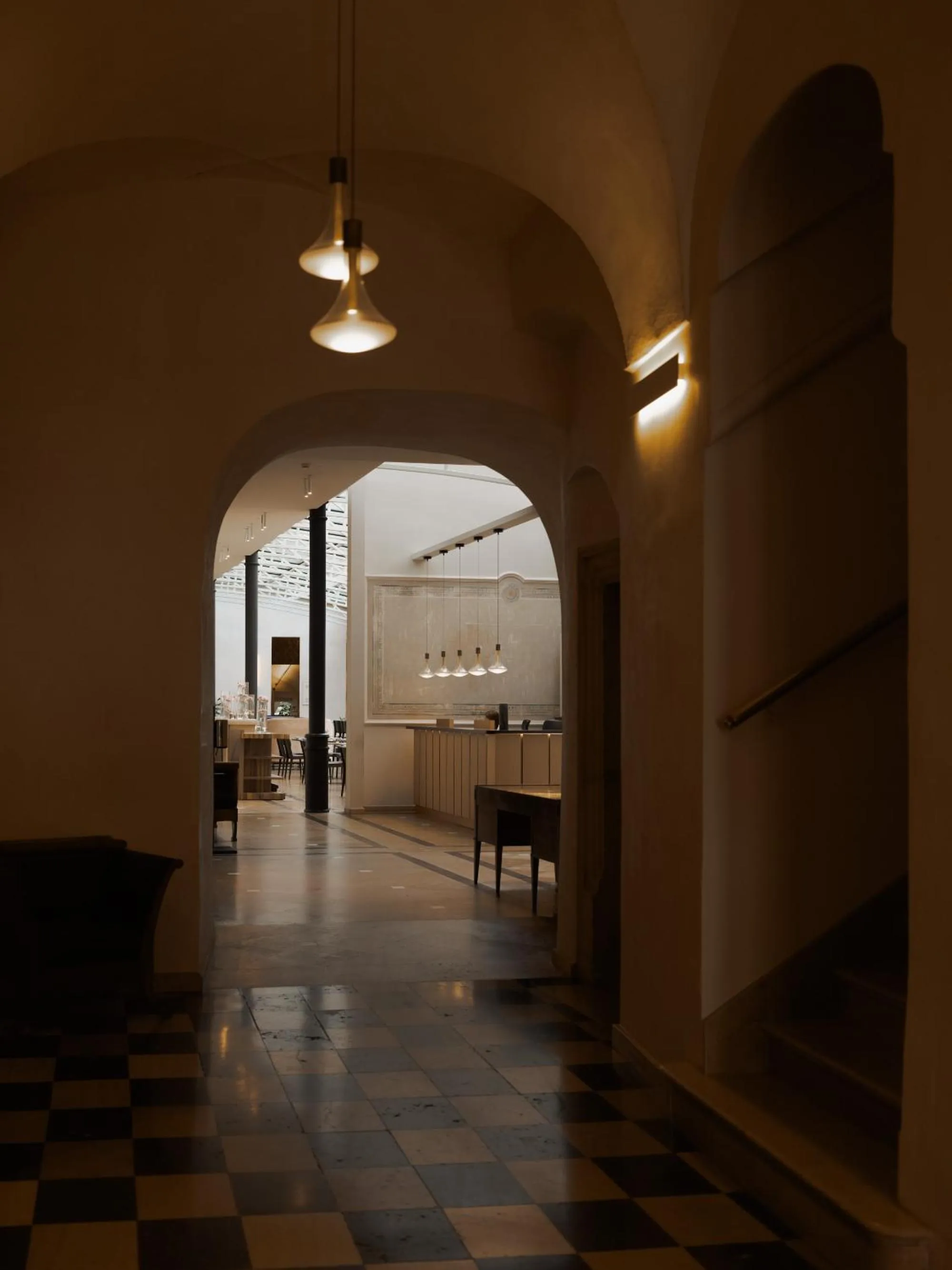 Lobby or reception in Hotel Pod Różą