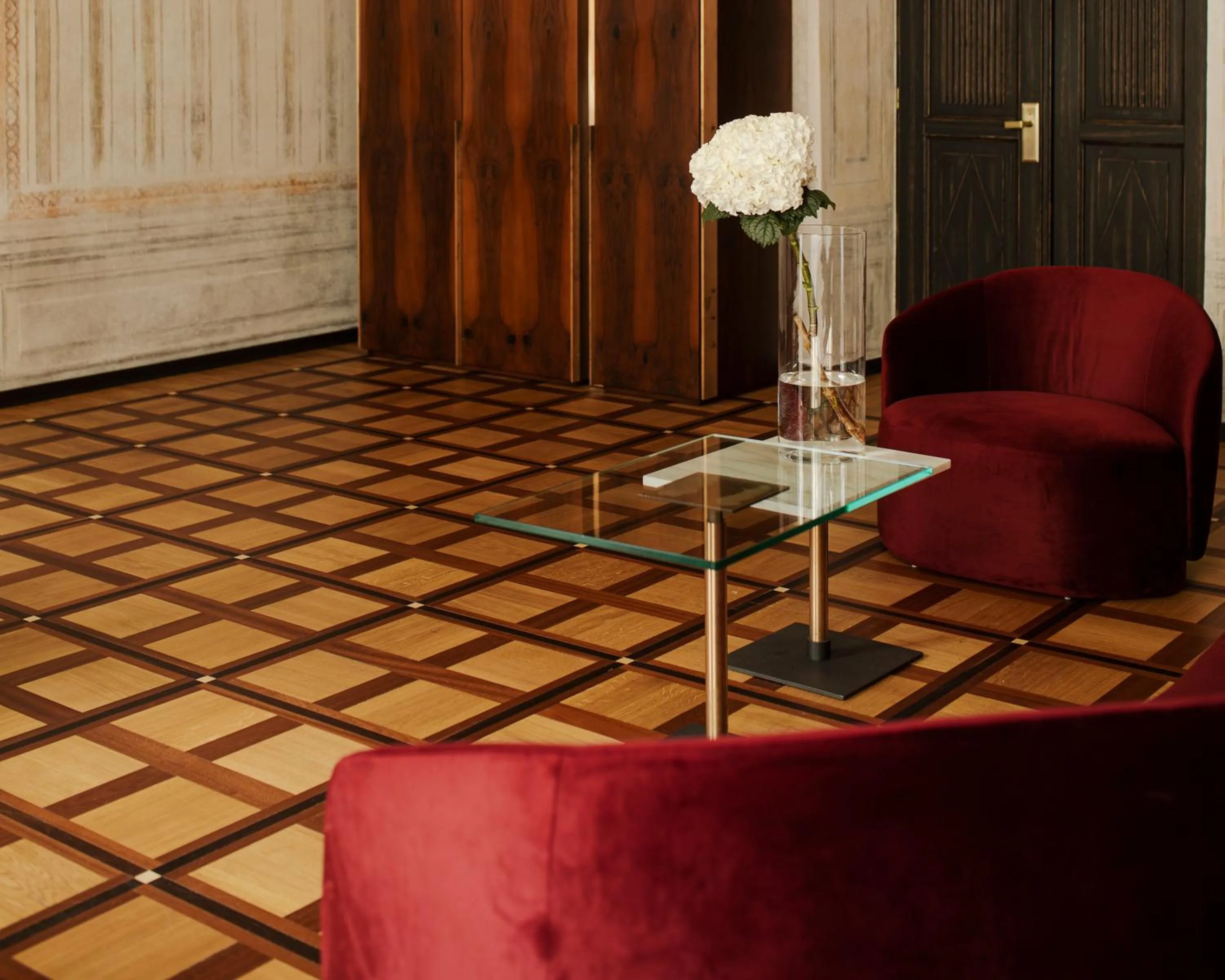 furniture in Hotel Pod Różą