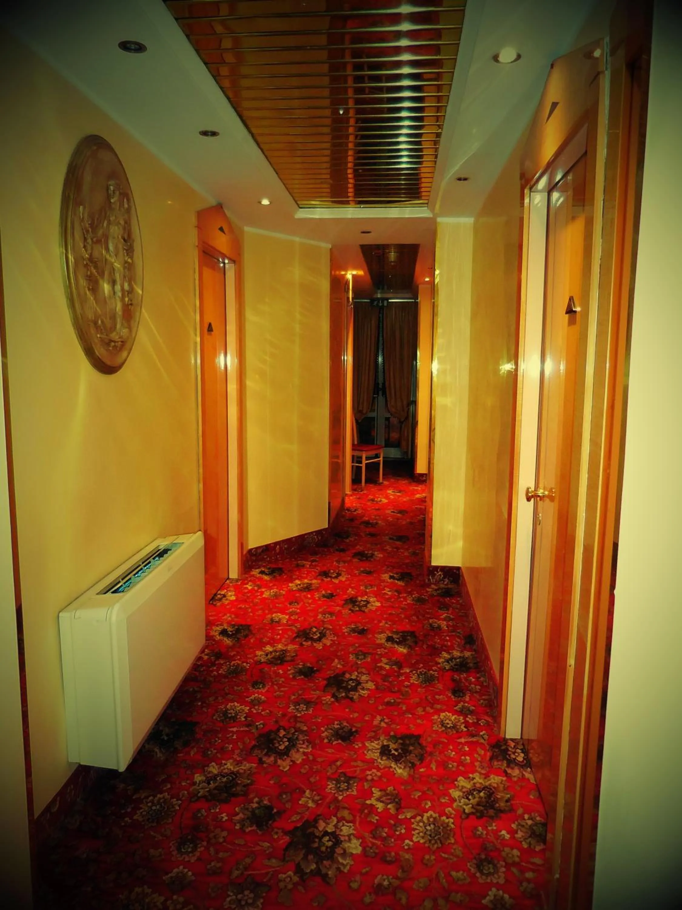 Decorative detail in Hotel Roma