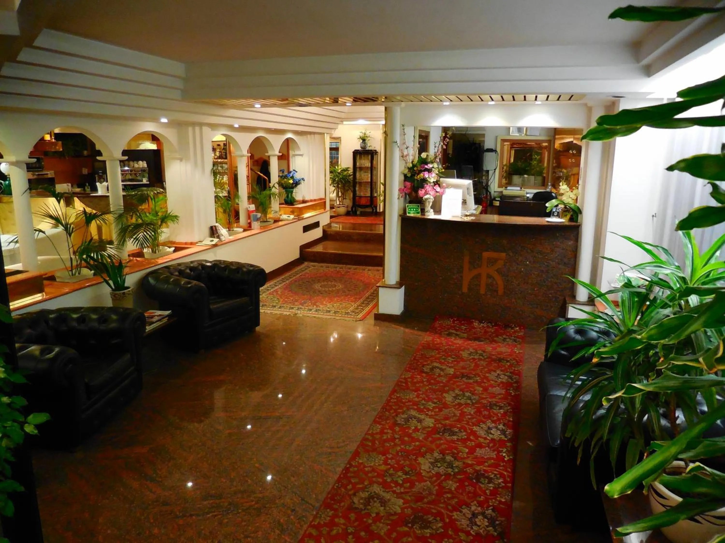 Lobby or reception in Hotel Roma