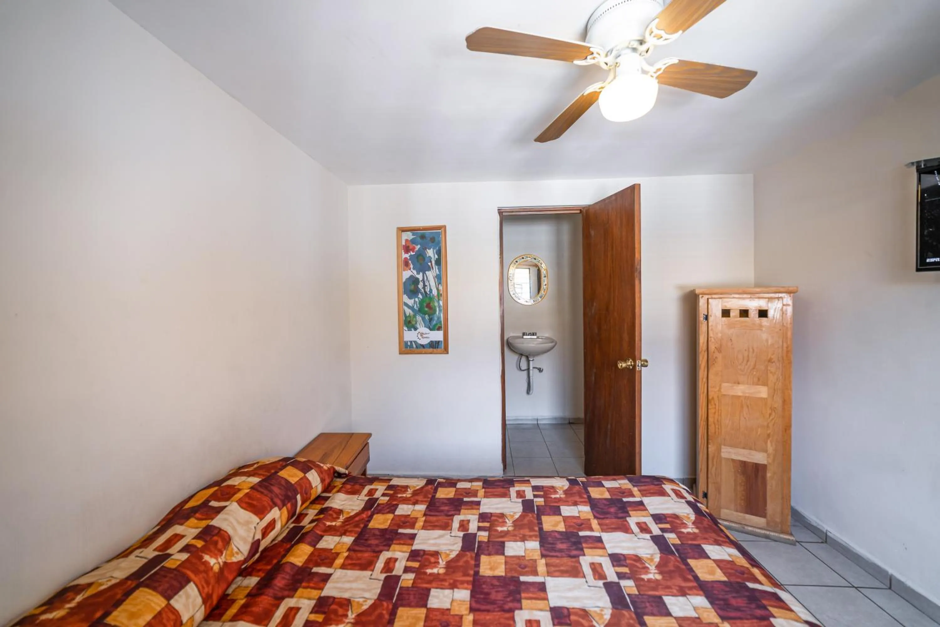 Bed in Hotel Meson de Isabel