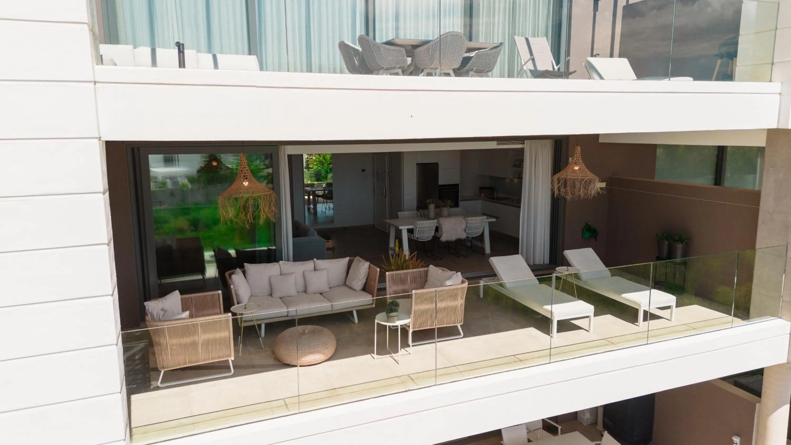 Day in Luxury holiday apartment with 2 bedrooms in Cancelada