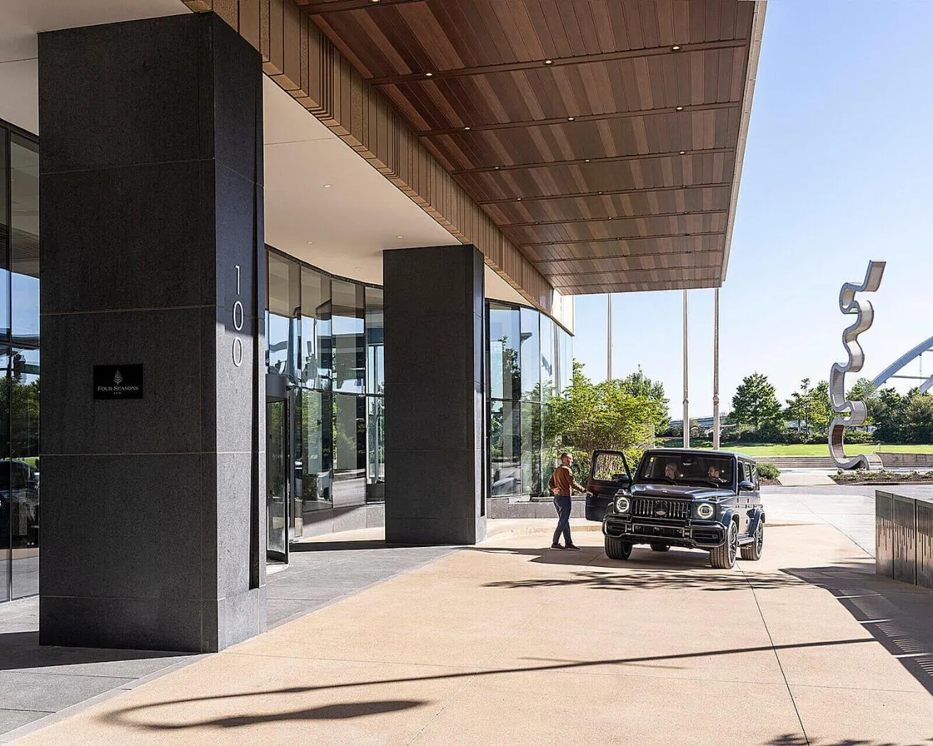 Property building in Four Seasons Hotel Nashville