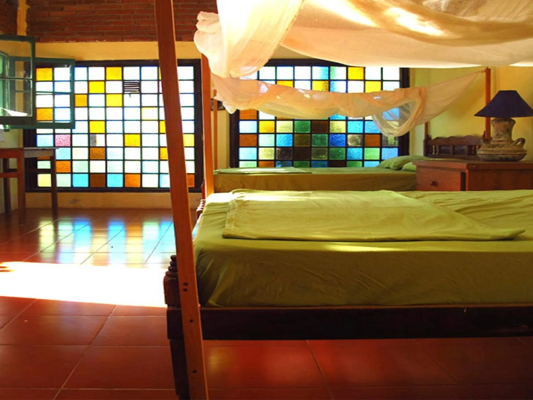 Bed in Posada Paloma