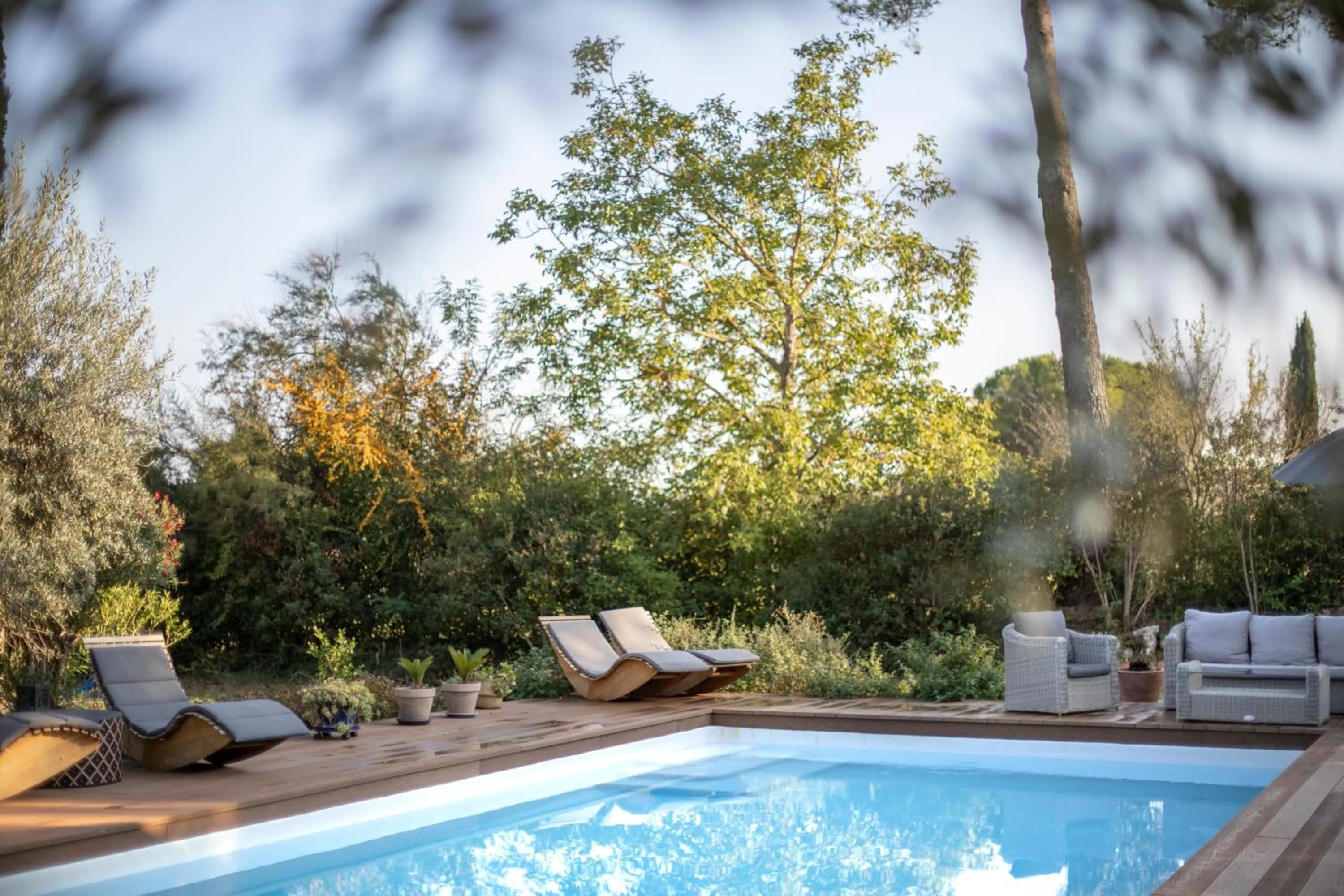 Day in Le Mas des Romarins, FAYENCE