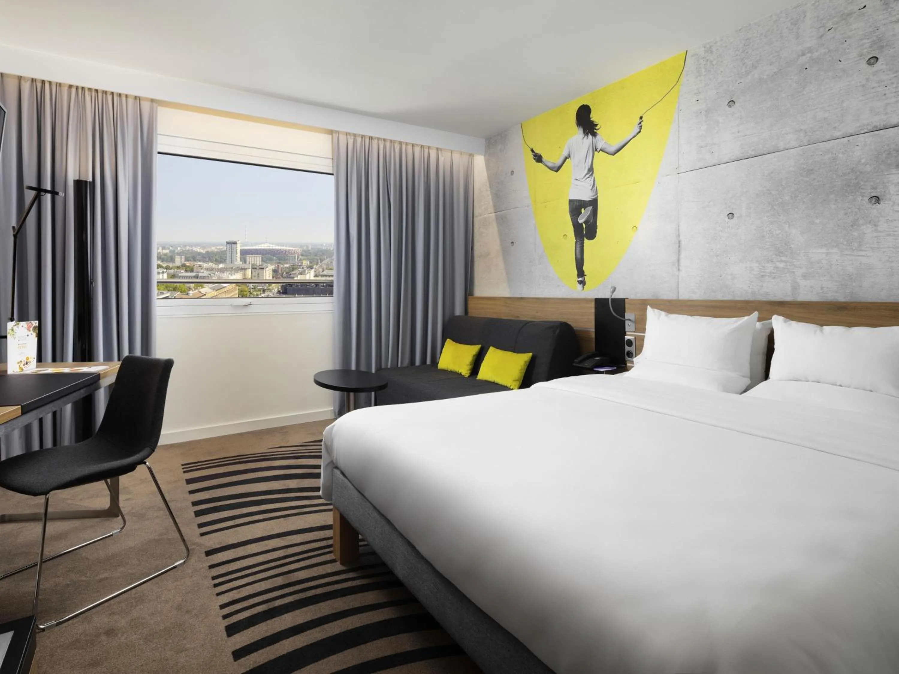 Bedroom, Bed in Novotel Warszawa Centrum