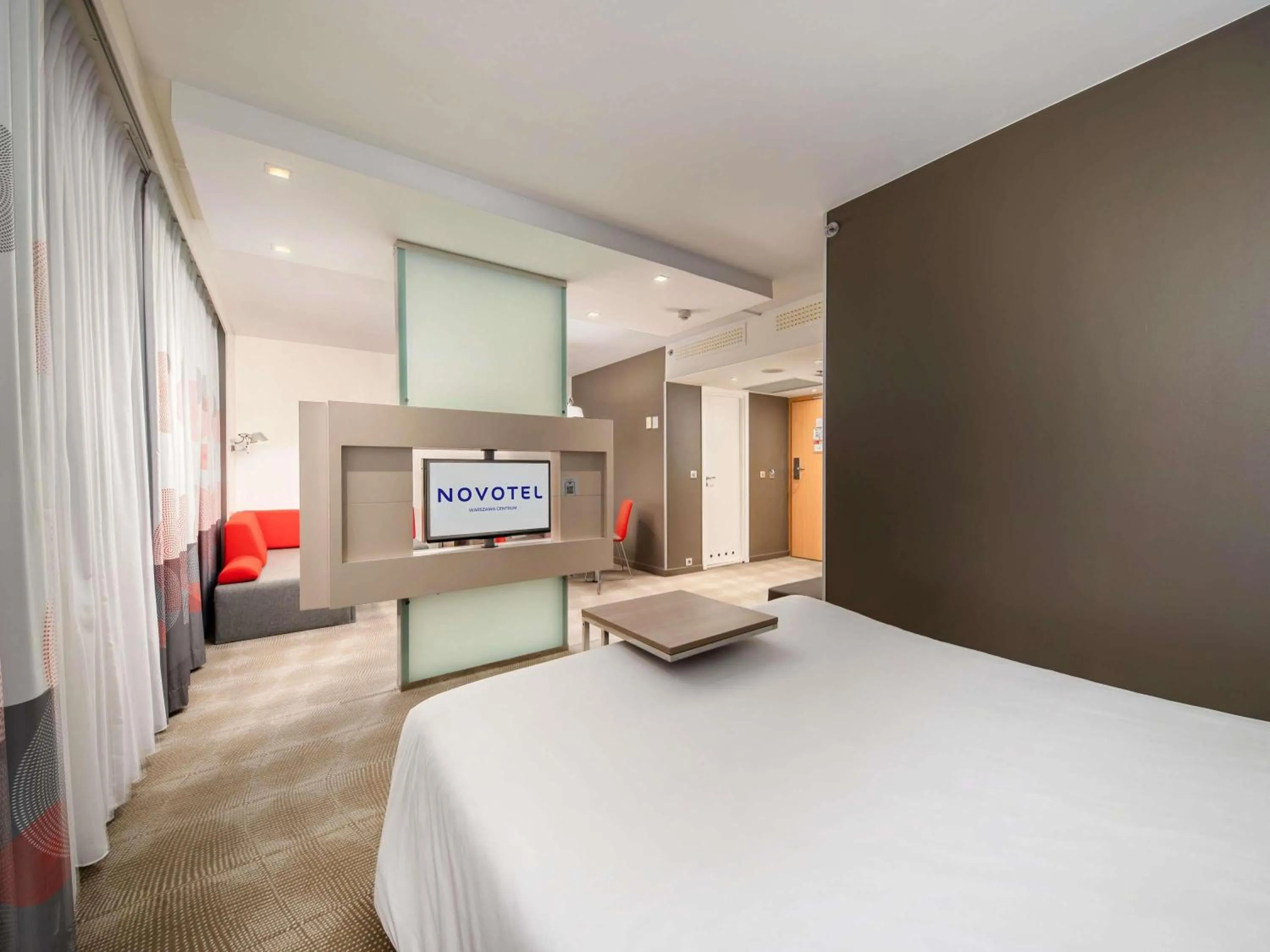 Bedroom, Bed in Novotel Warszawa Centrum