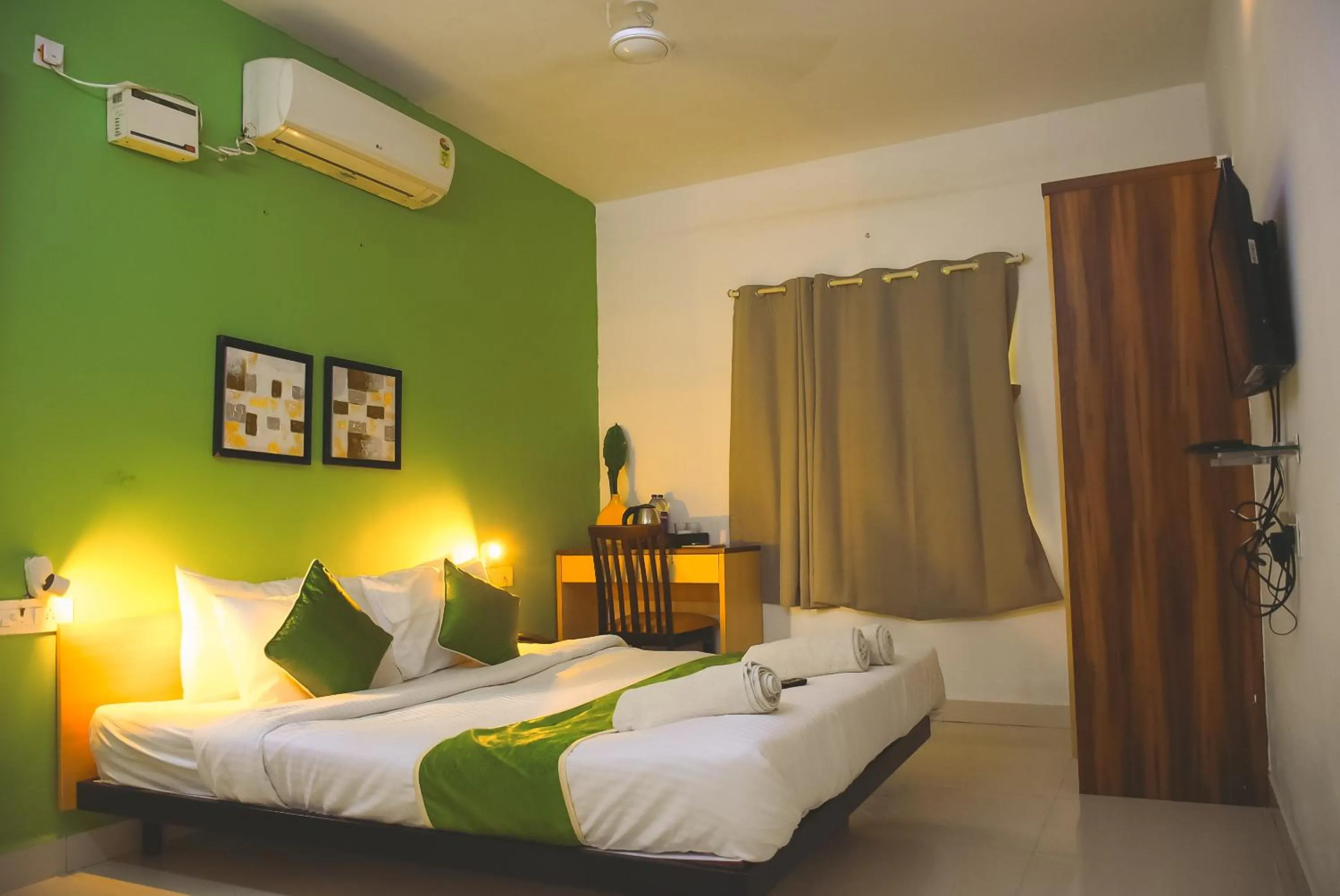 Bedroom, Bed in Naksha Tree Hotels- Ramapuram