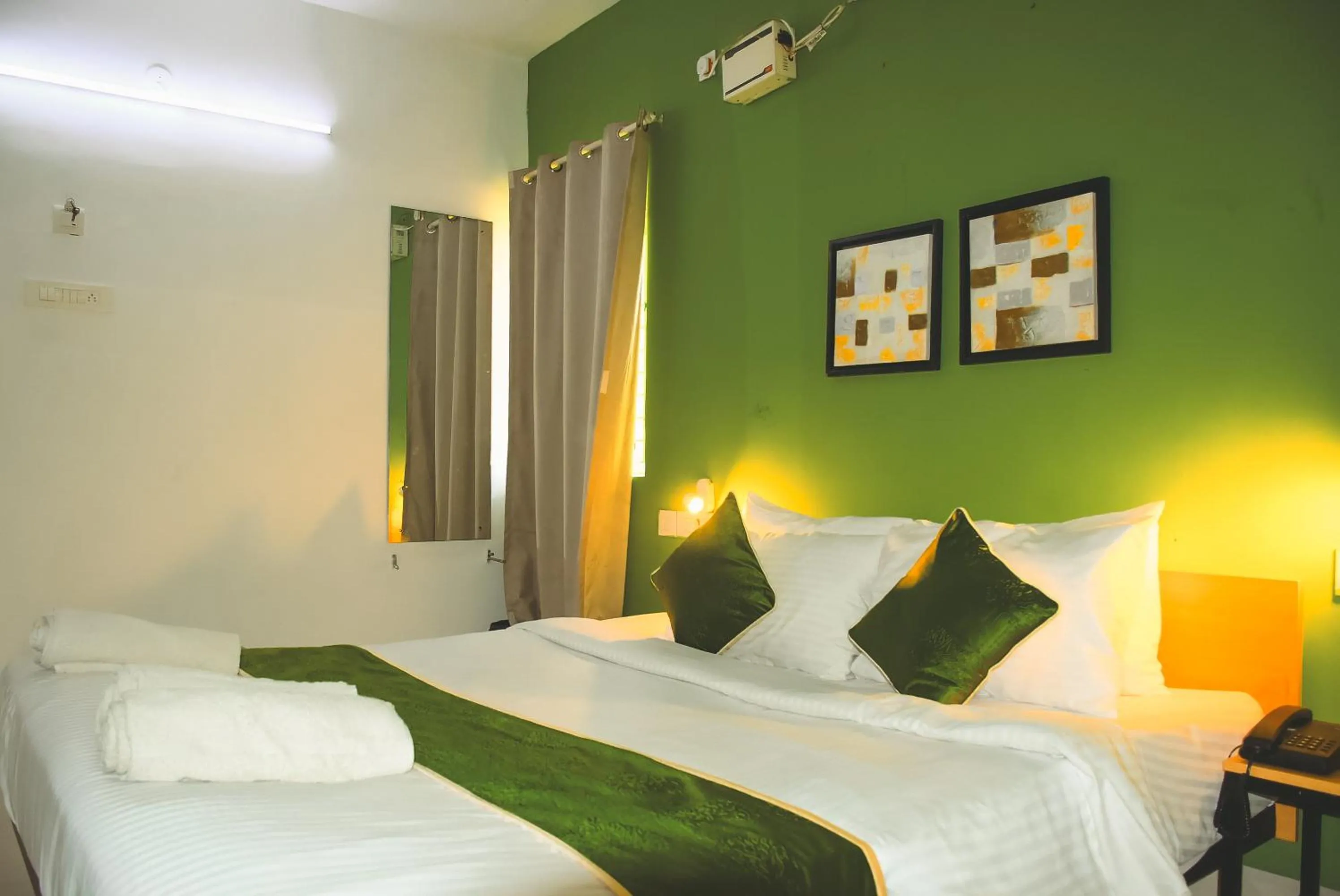 Bedroom, Bed in Naksha Tree Hotels- Ramapuram